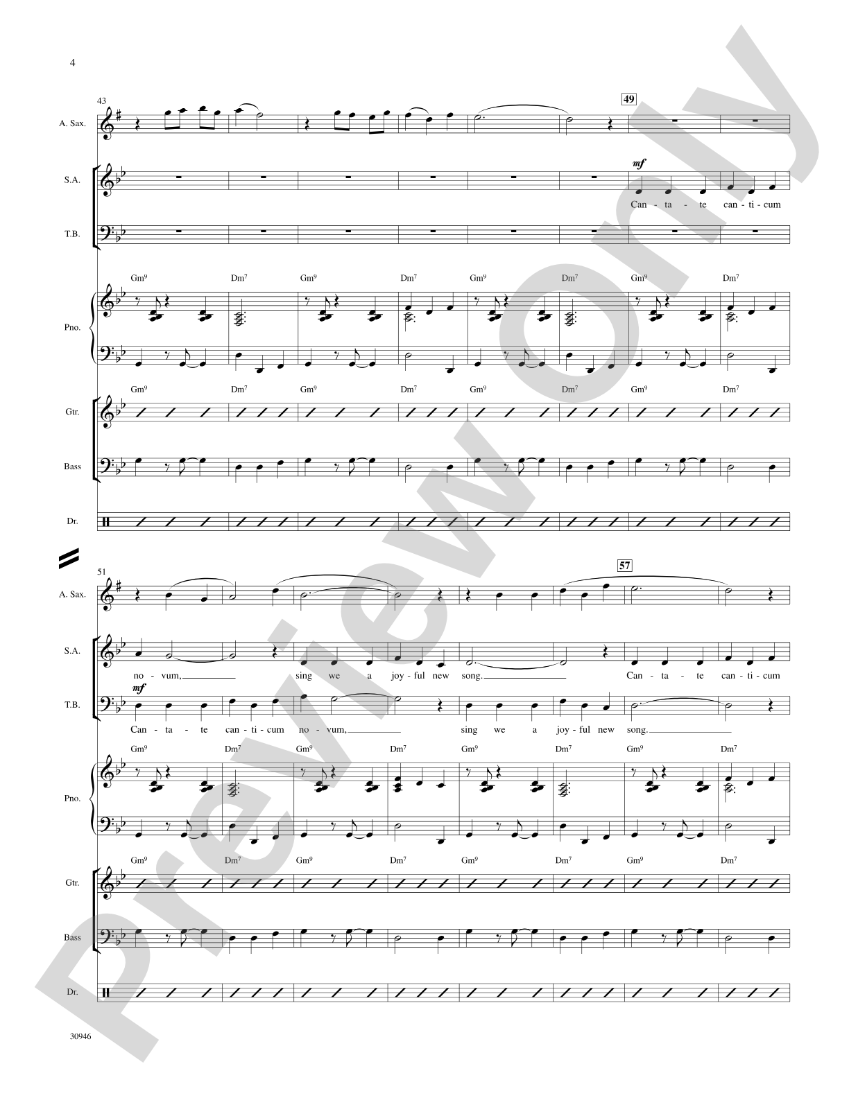 Jazz Cantate: Choral SoundPax