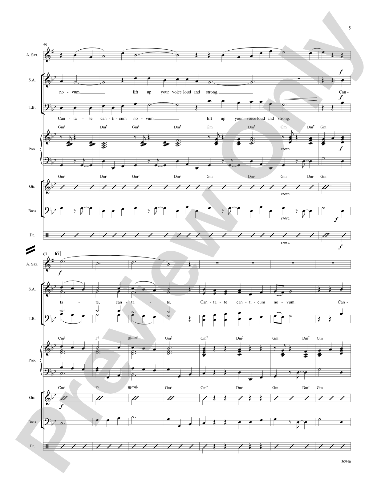 Jazz Cantate: Choral SoundPax