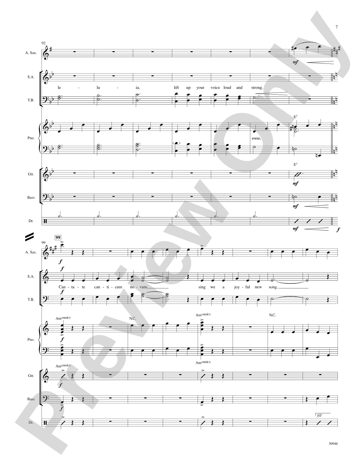 Jazz Cantate: Choral SoundPax