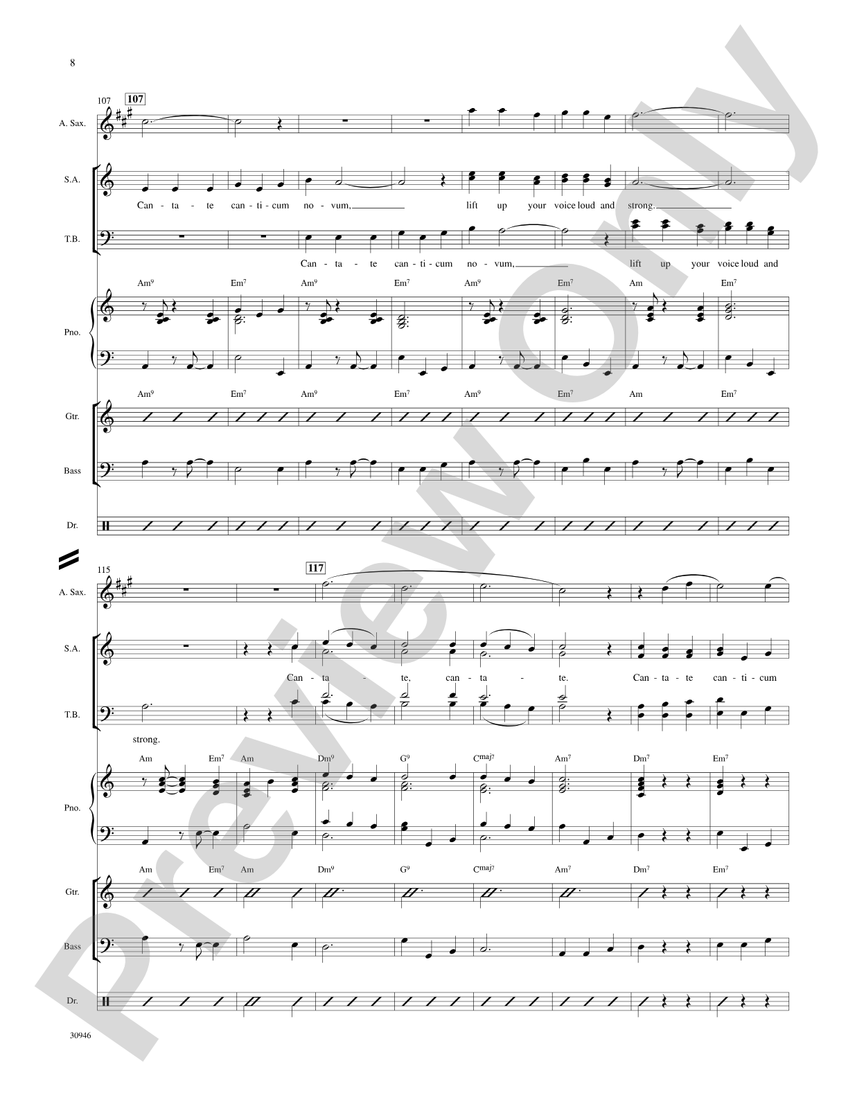 Jazz Cantate: Choral SoundPax