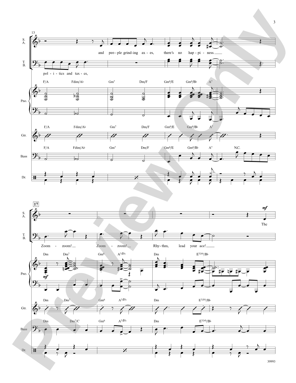 Slap That Bass: Choral SoundPax