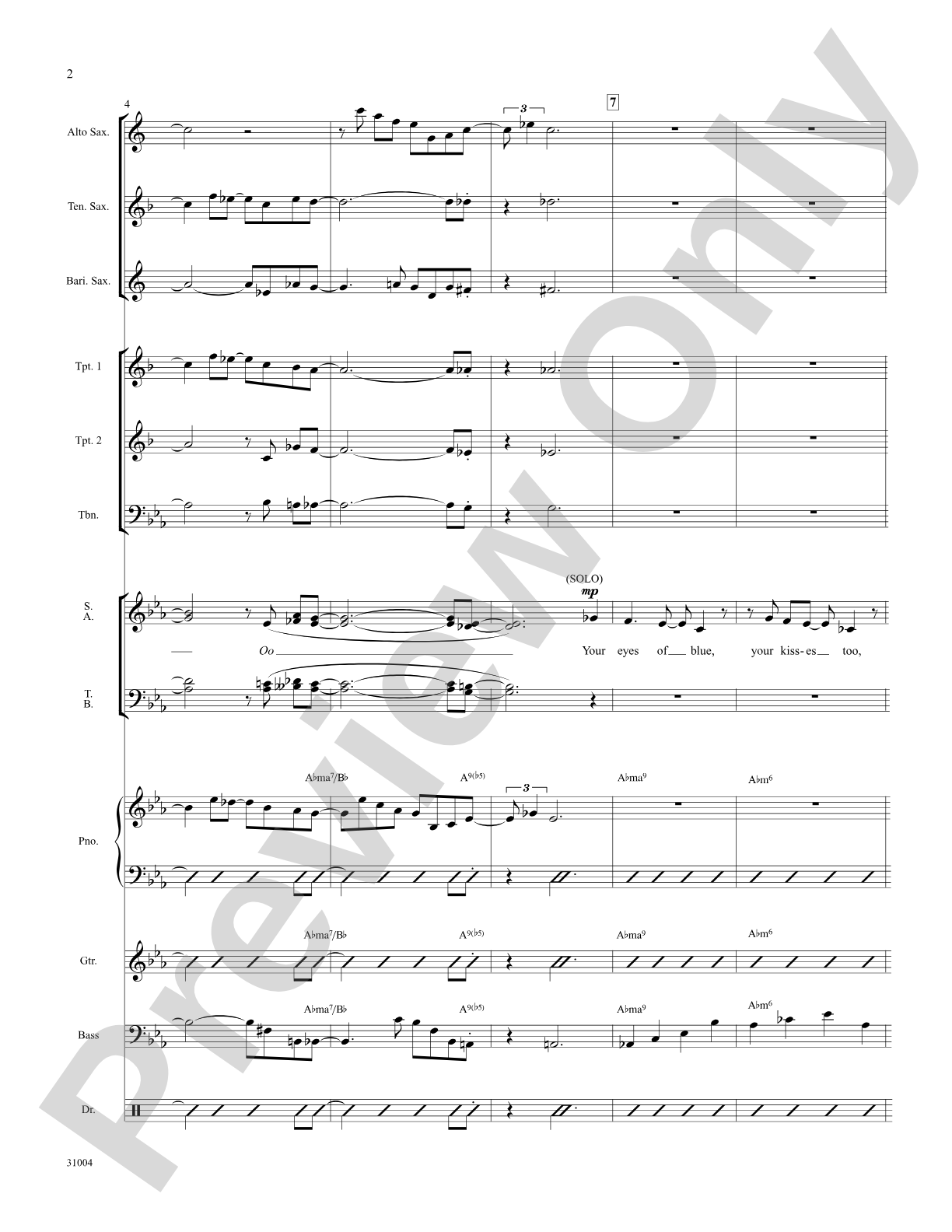 I Can't Believe That You're in Love with Me: Choral SoundPax