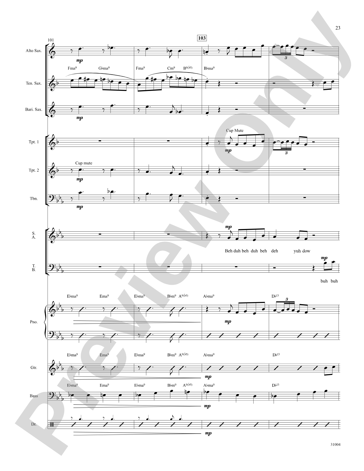 I Can't Believe That You're in Love with Me: Choral SoundPax