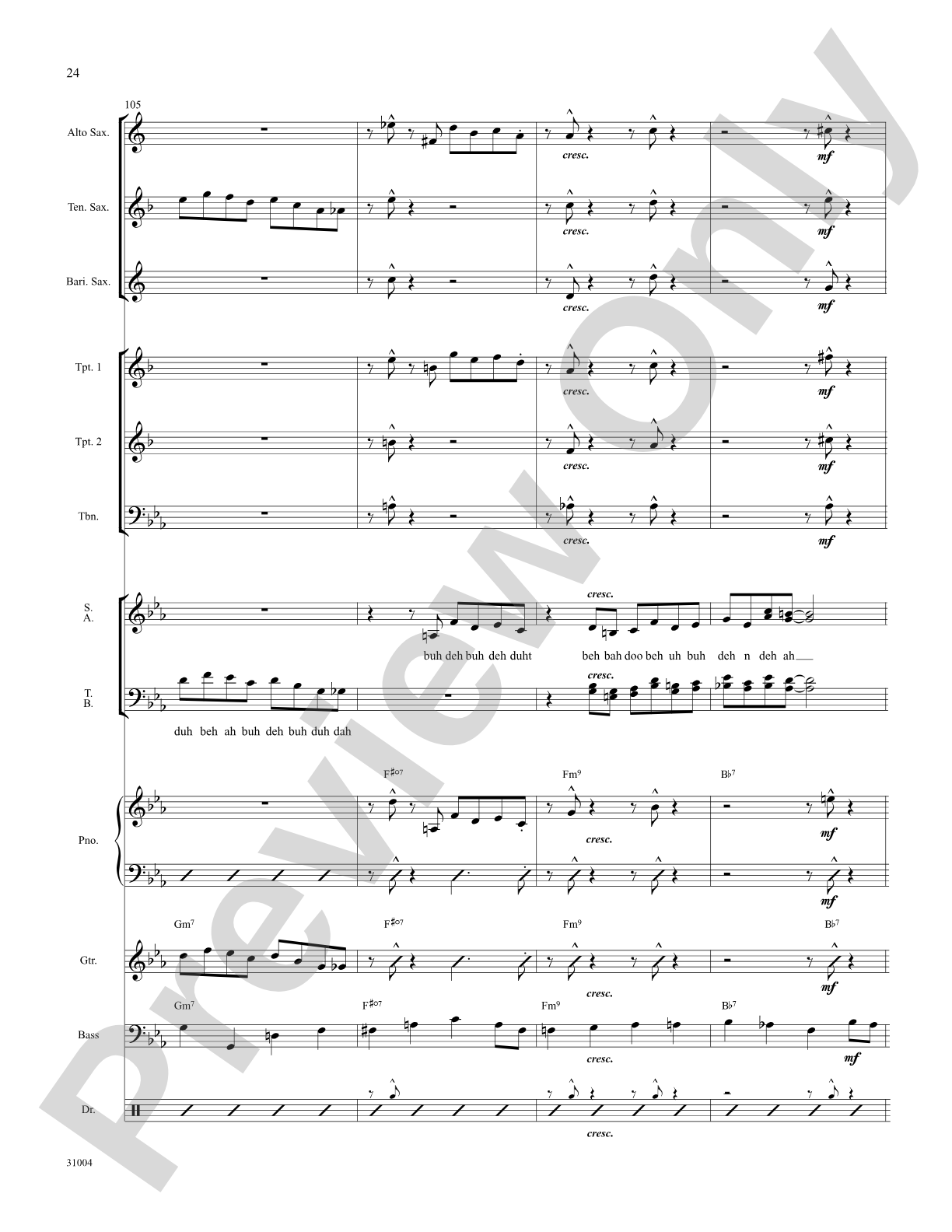 I Can't Believe That You're in Love with Me: Choral SoundPax