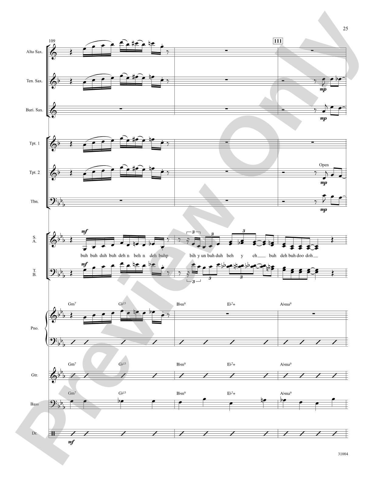 I Can't Believe That You're in Love with Me: Choral SoundPax