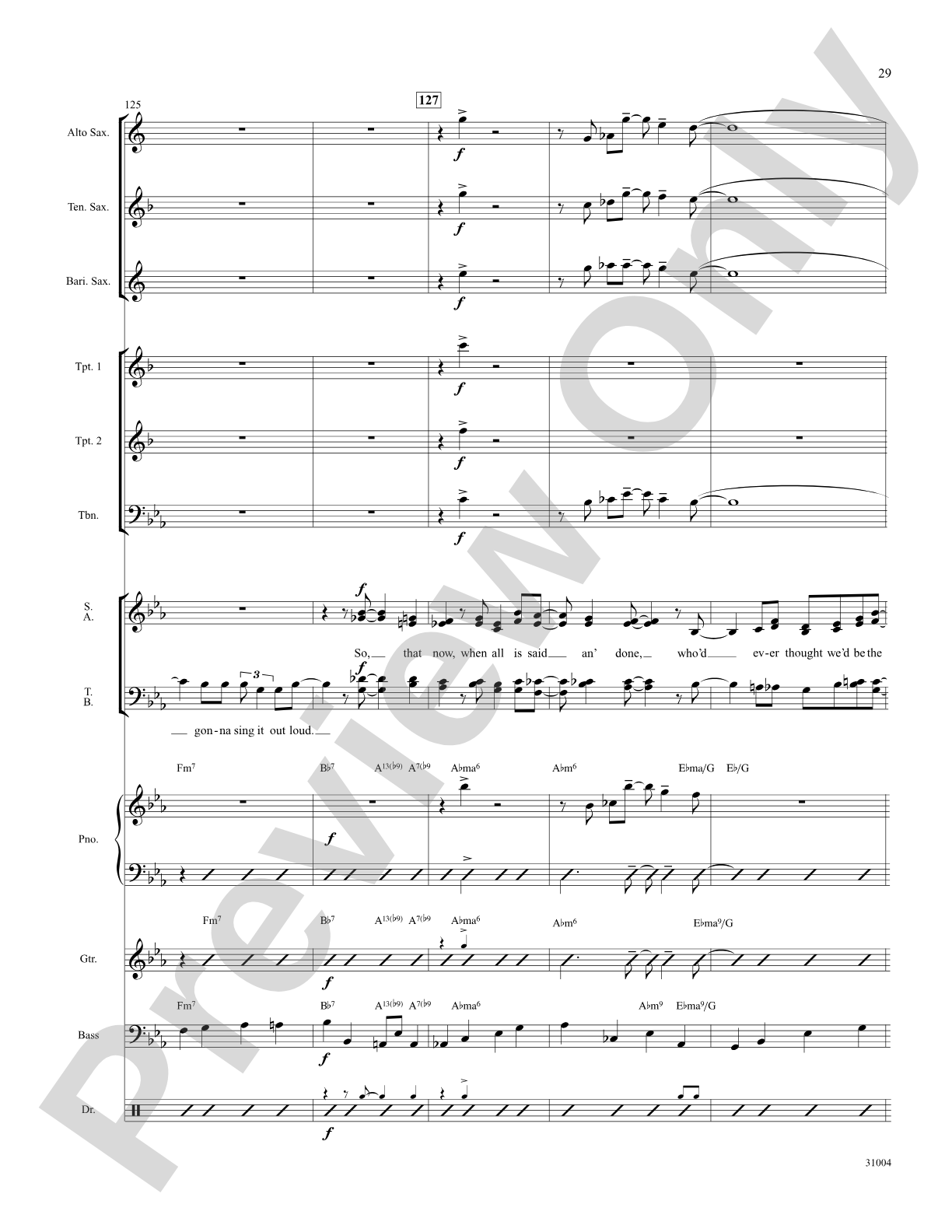 I Can't Believe That You're in Love with Me: Choral SoundPax