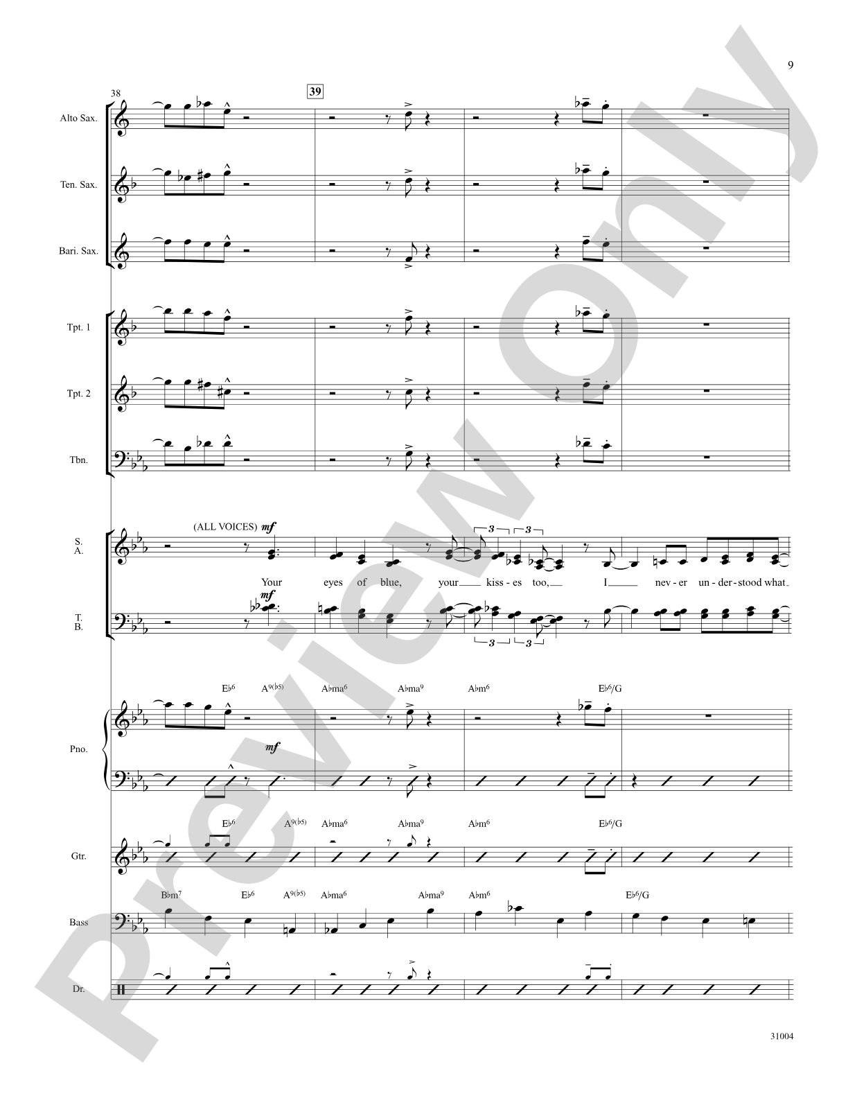 I Can't Believe That You're in Love with Me: Choral SoundPax