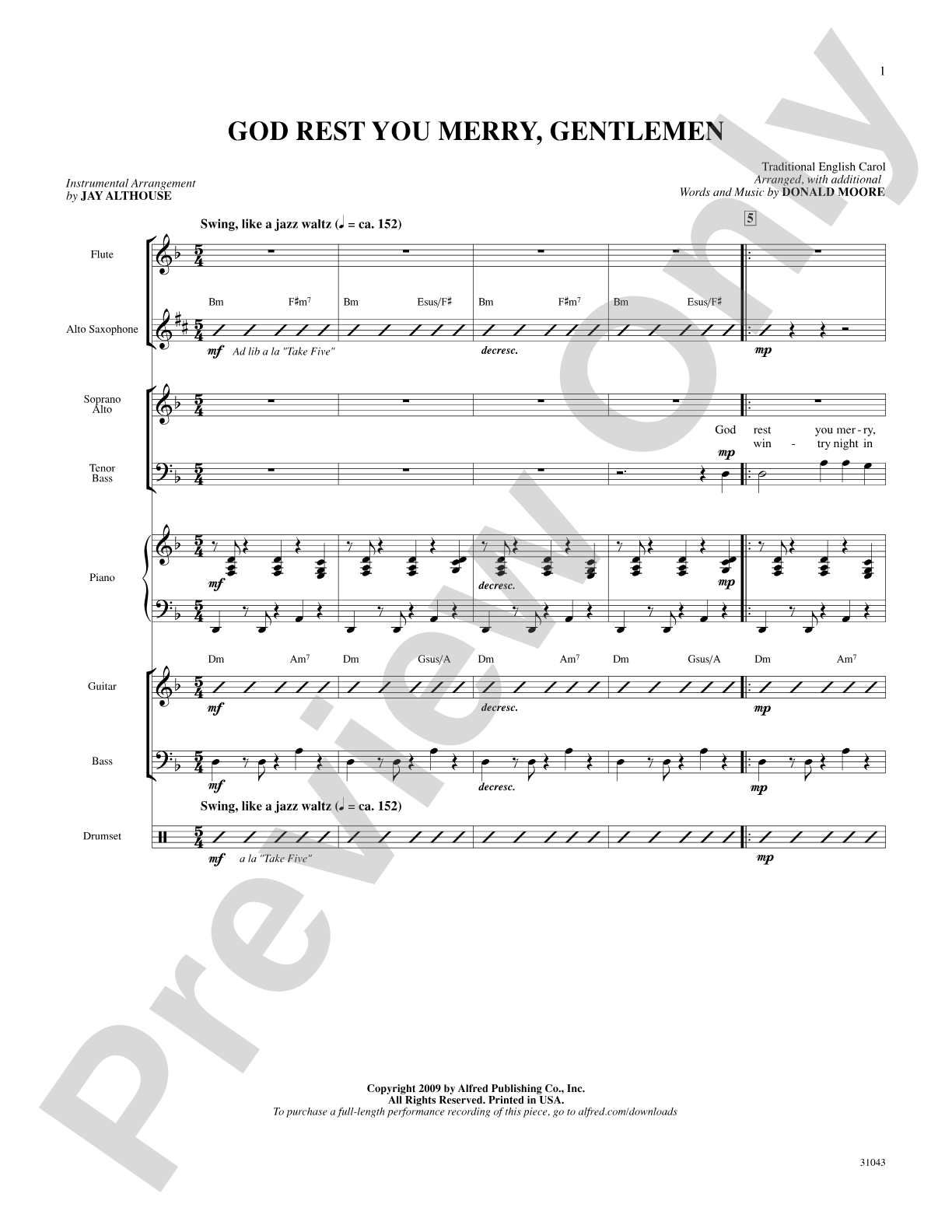 God Rest You Merry, Gentlemen: Choral SoundPax