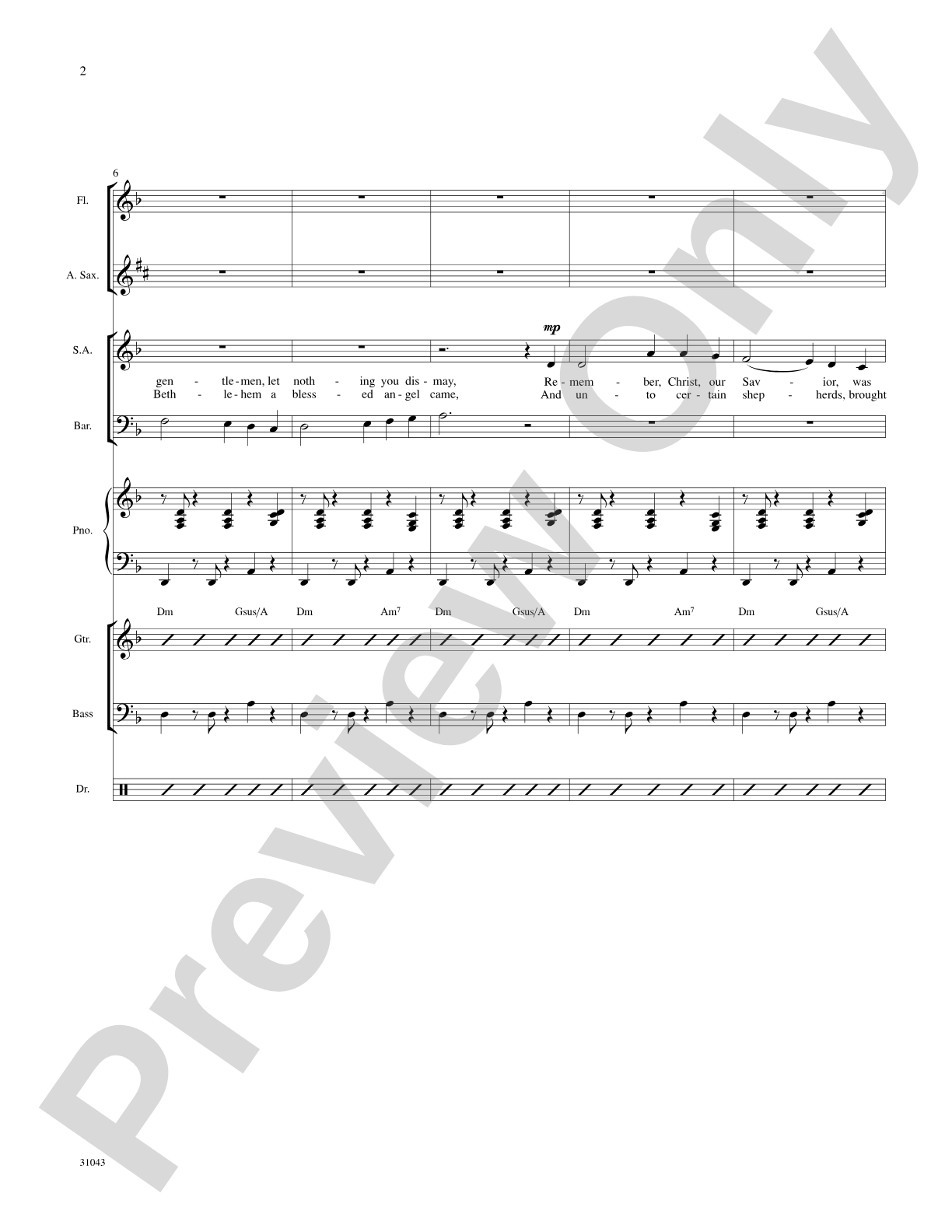 God Rest You Merry, Gentlemen: Choral SoundPax