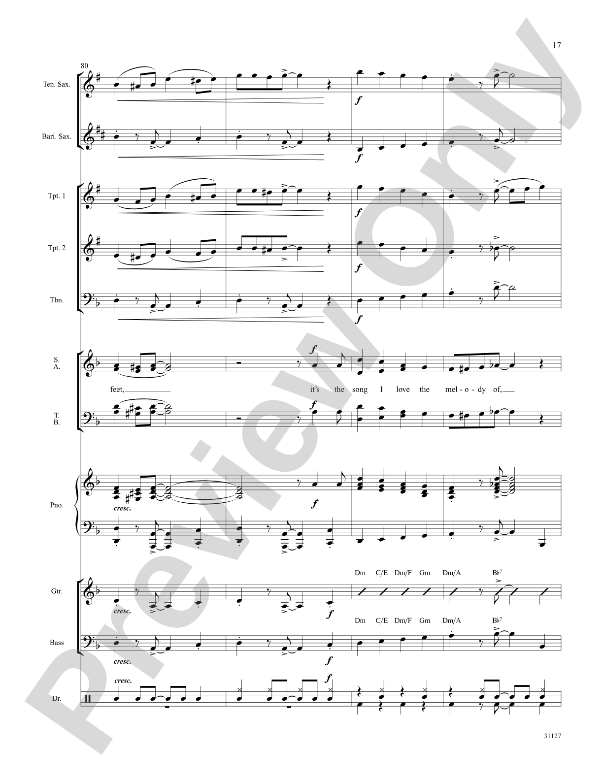 Forty-Second Street (from the musical Forty-Second Street): Choral SoundPax