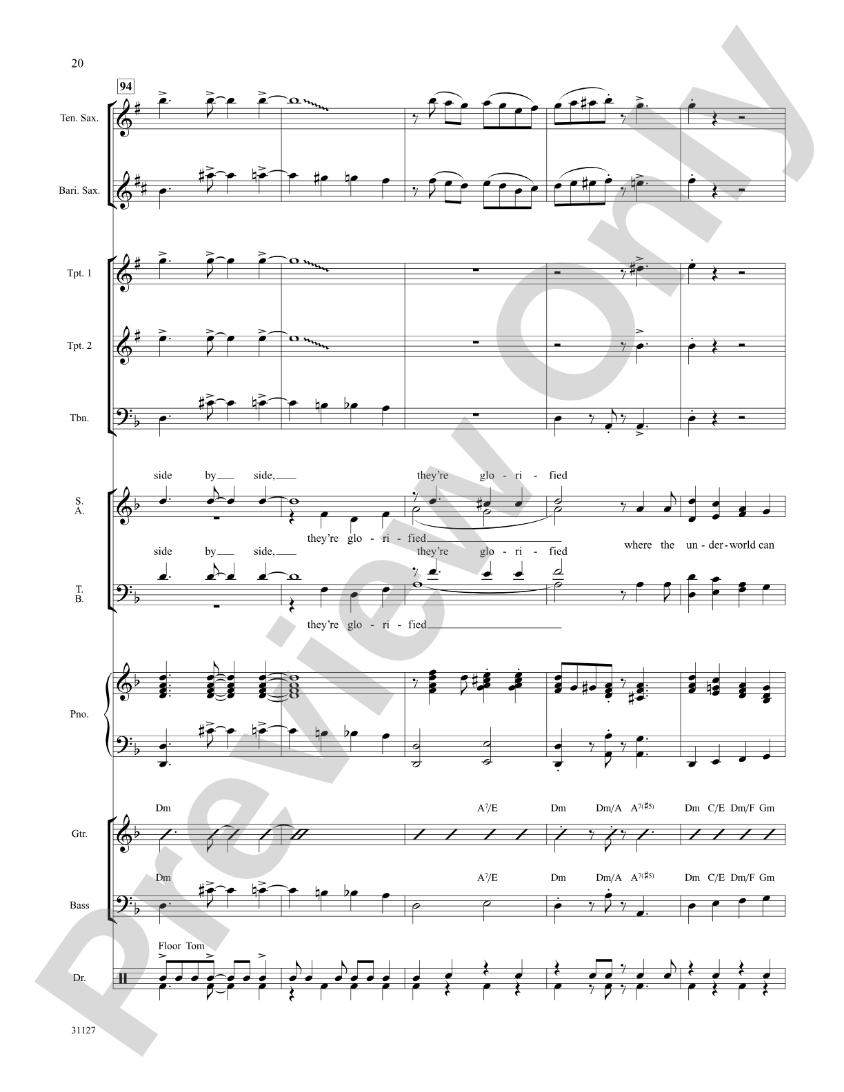 Forty-Second Street (from the musical Forty-Second Street): Choral SoundPax