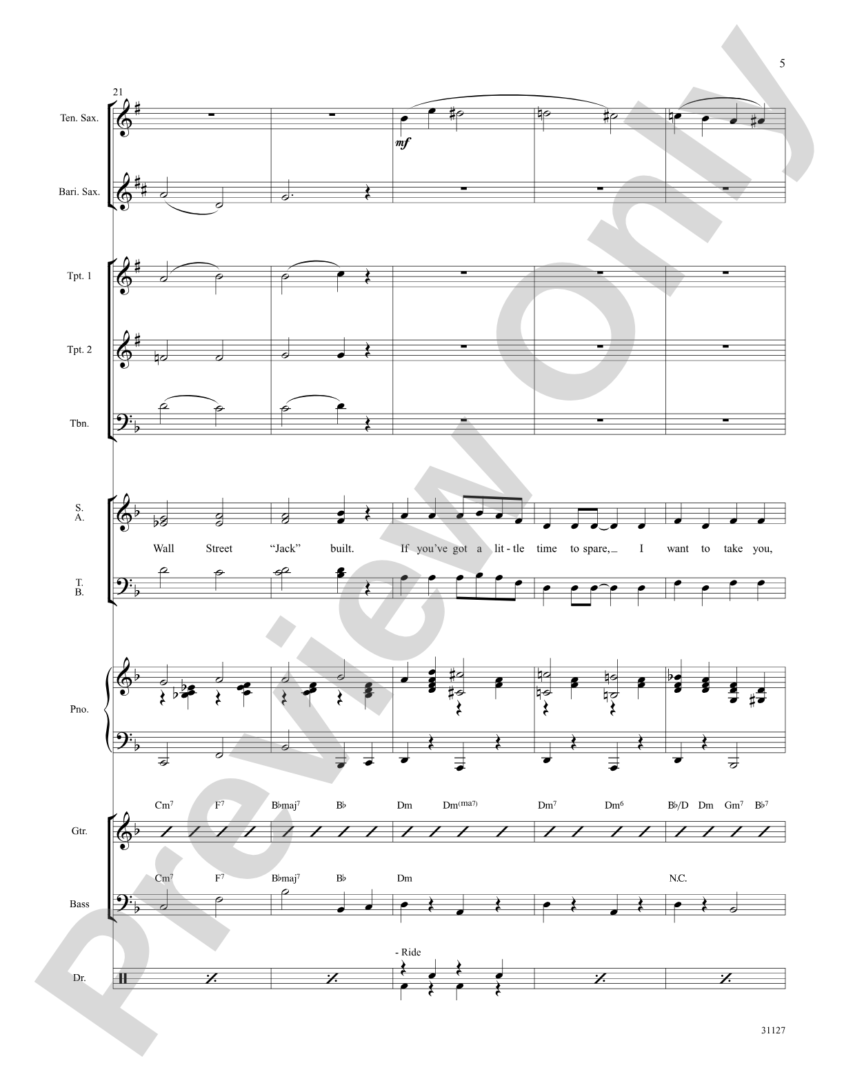 Forty-Second Street (from the musical Forty-Second Street): Choral SoundPax