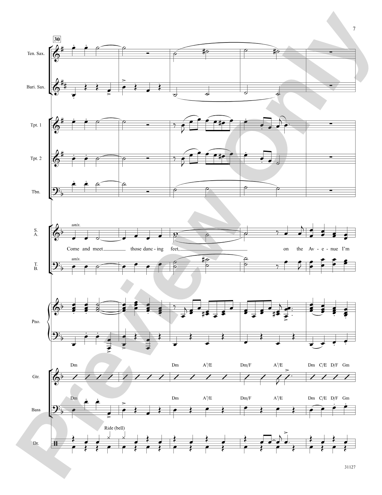 Forty-Second Street (from the musical Forty-Second Street): Choral SoundPax