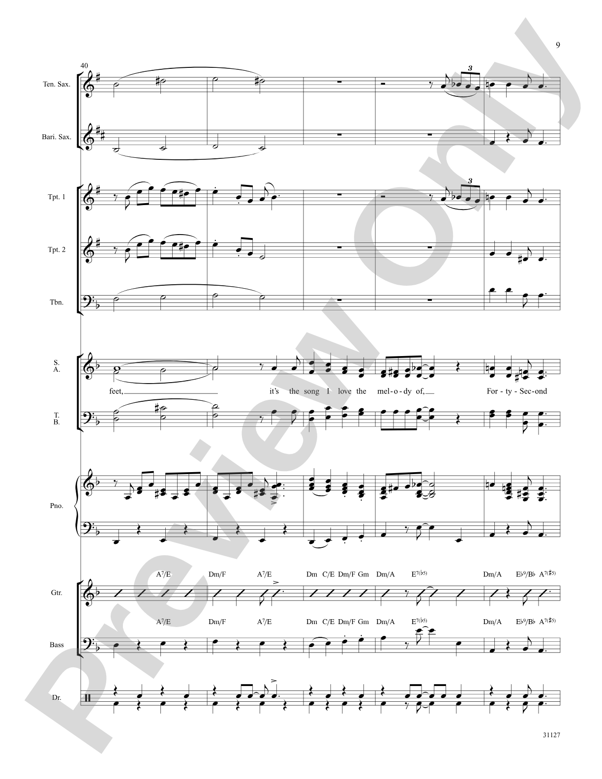 Forty-Second Street (from the musical Forty-Second Street): Choral SoundPax