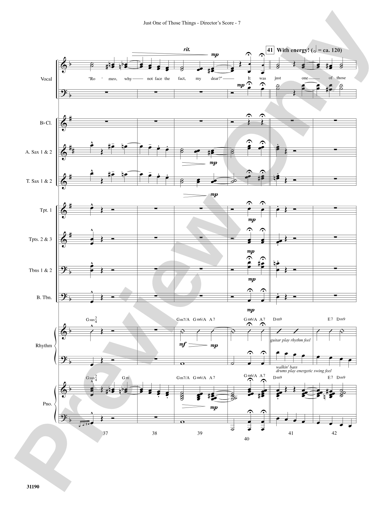 Just One of Those Things: Choral SoundPax