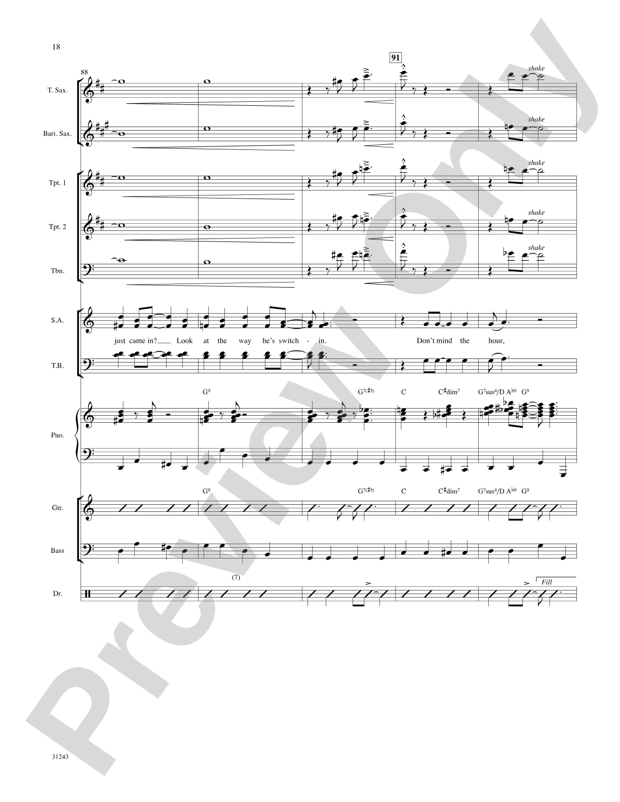 The Joint Is Jumpin' (from the musical Ain't Misbehavin'): Choral SoundPax