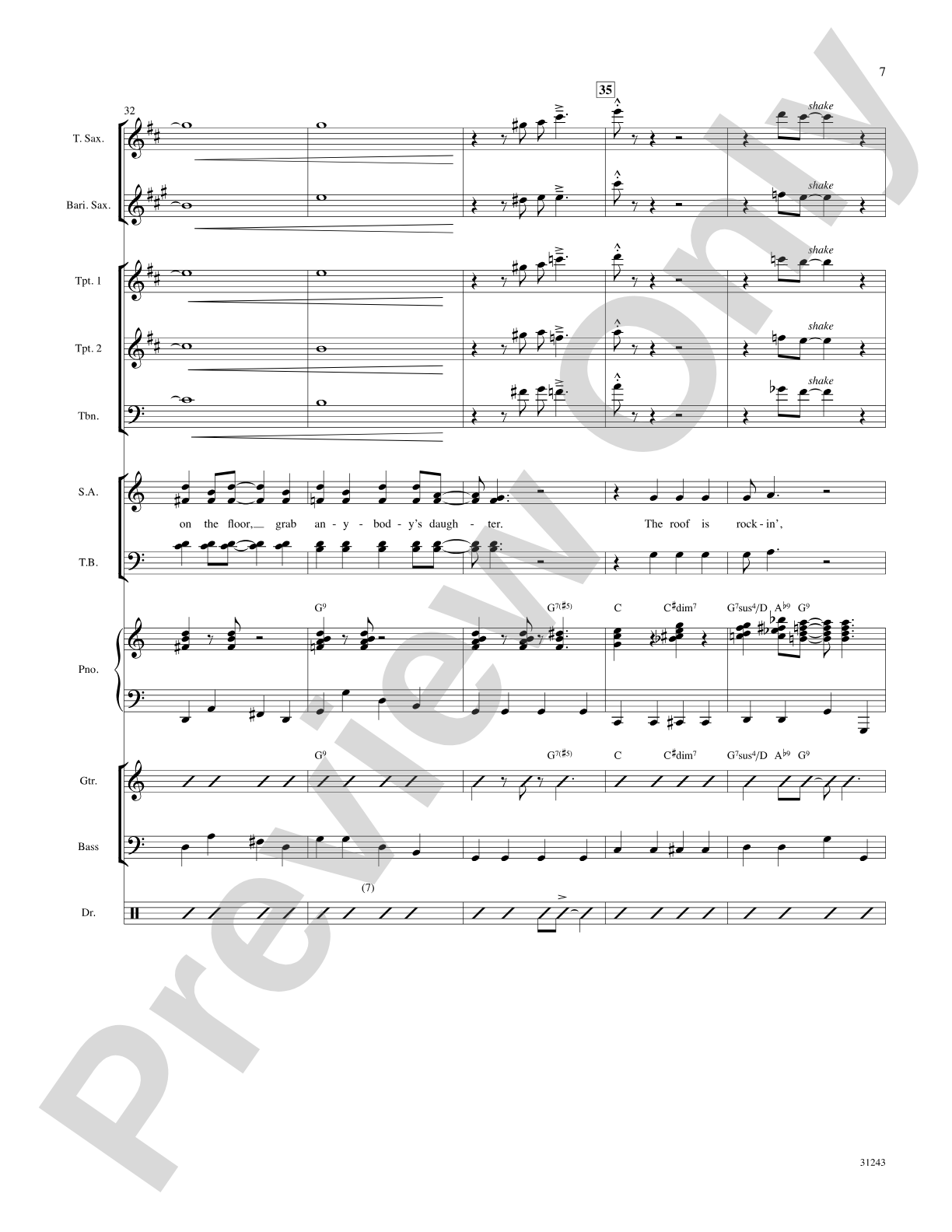 The Joint Is Jumpin' (from the musical Ain't Misbehavin'): Choral SoundPax