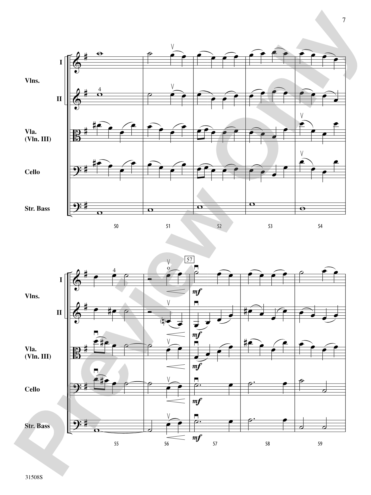 Stairway to Heaven, Theme from: Score