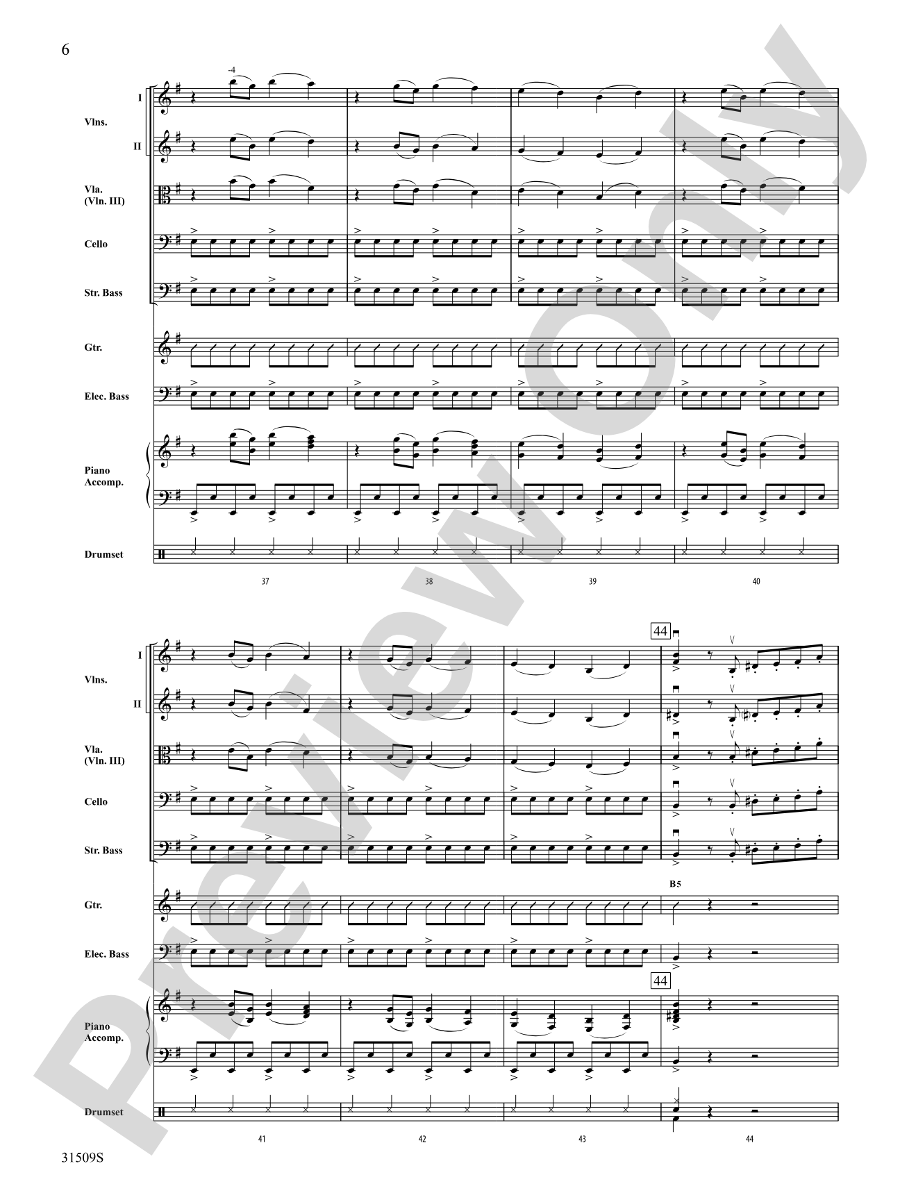 Wizards in Winter: String Orchestra Conductor Score & Parts