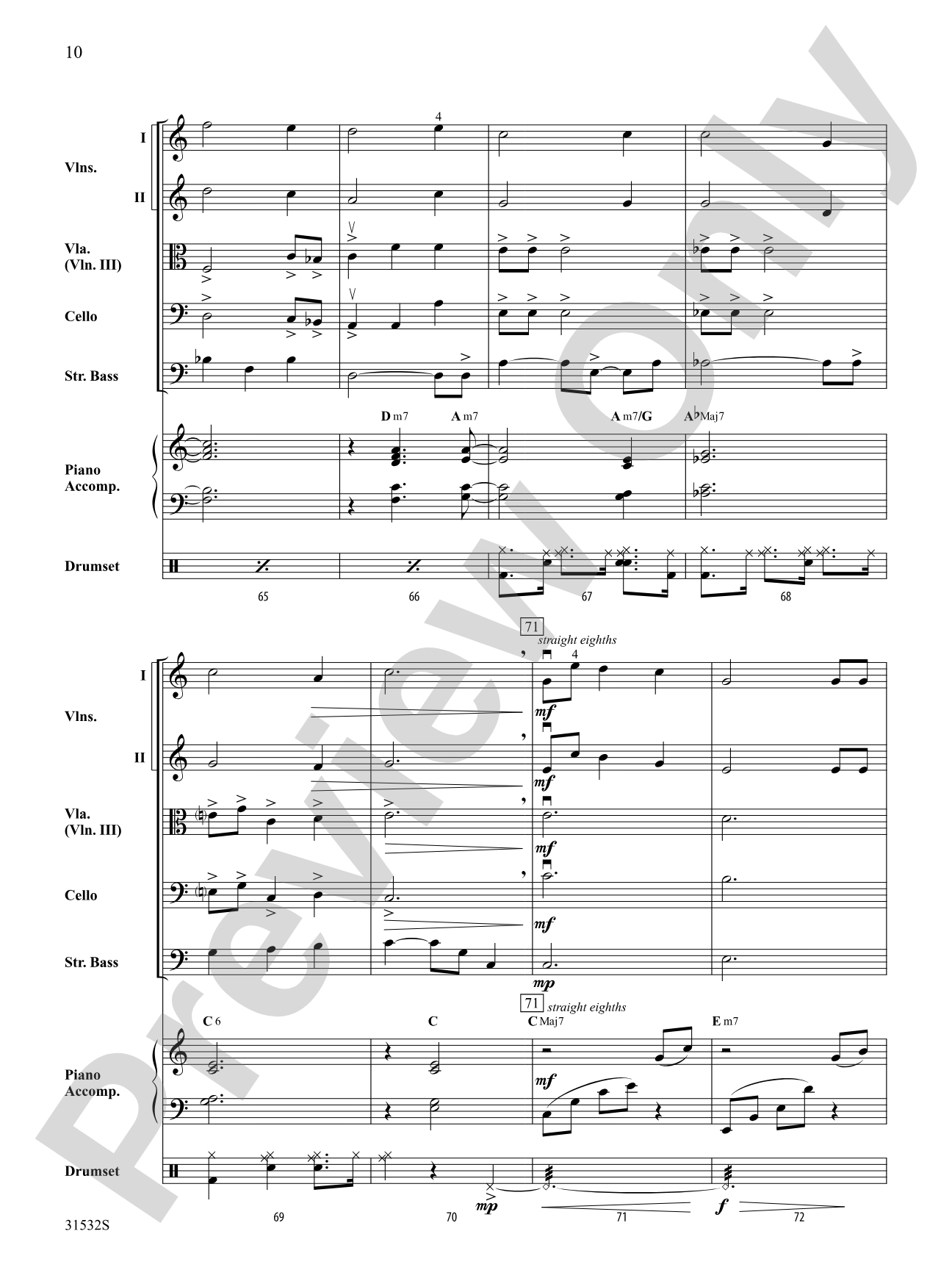 Have a Cool Yule: String Orchestra Conductor Score & Parts