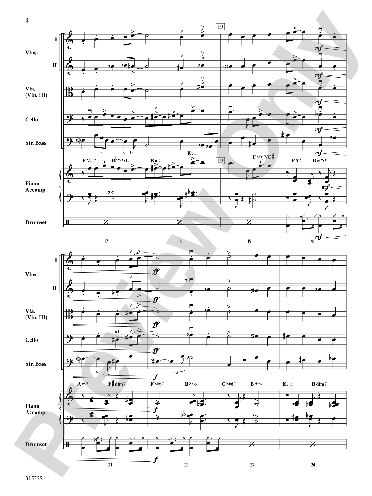 Have a Cool Yule: String Orchestra Conductor Score & Parts