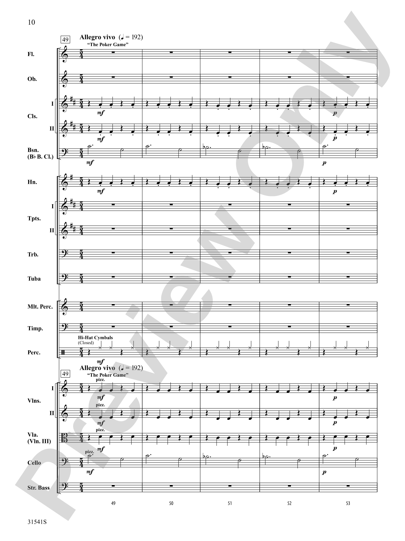 Courage: Full Orchestra Conductor Score & Parts