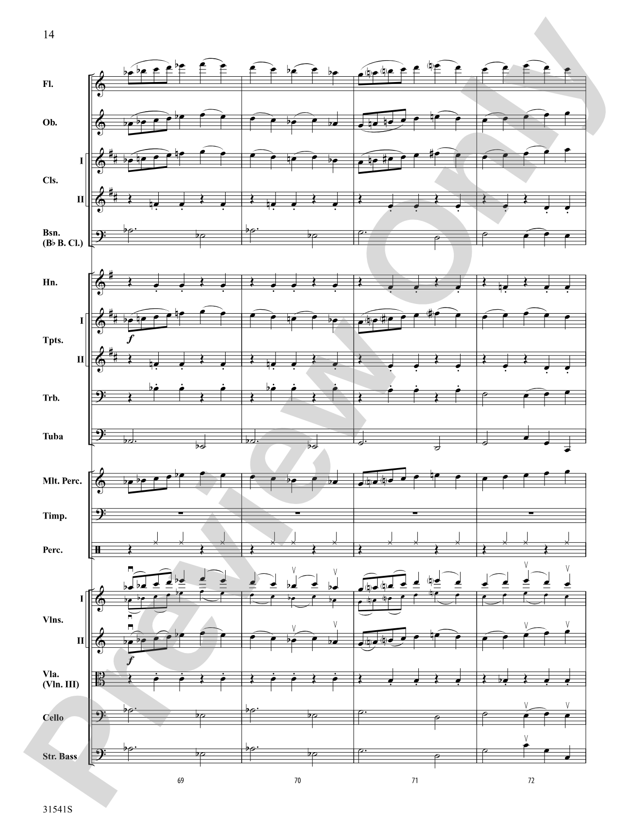 Courage: Full Orchestra Conductor Score & Parts