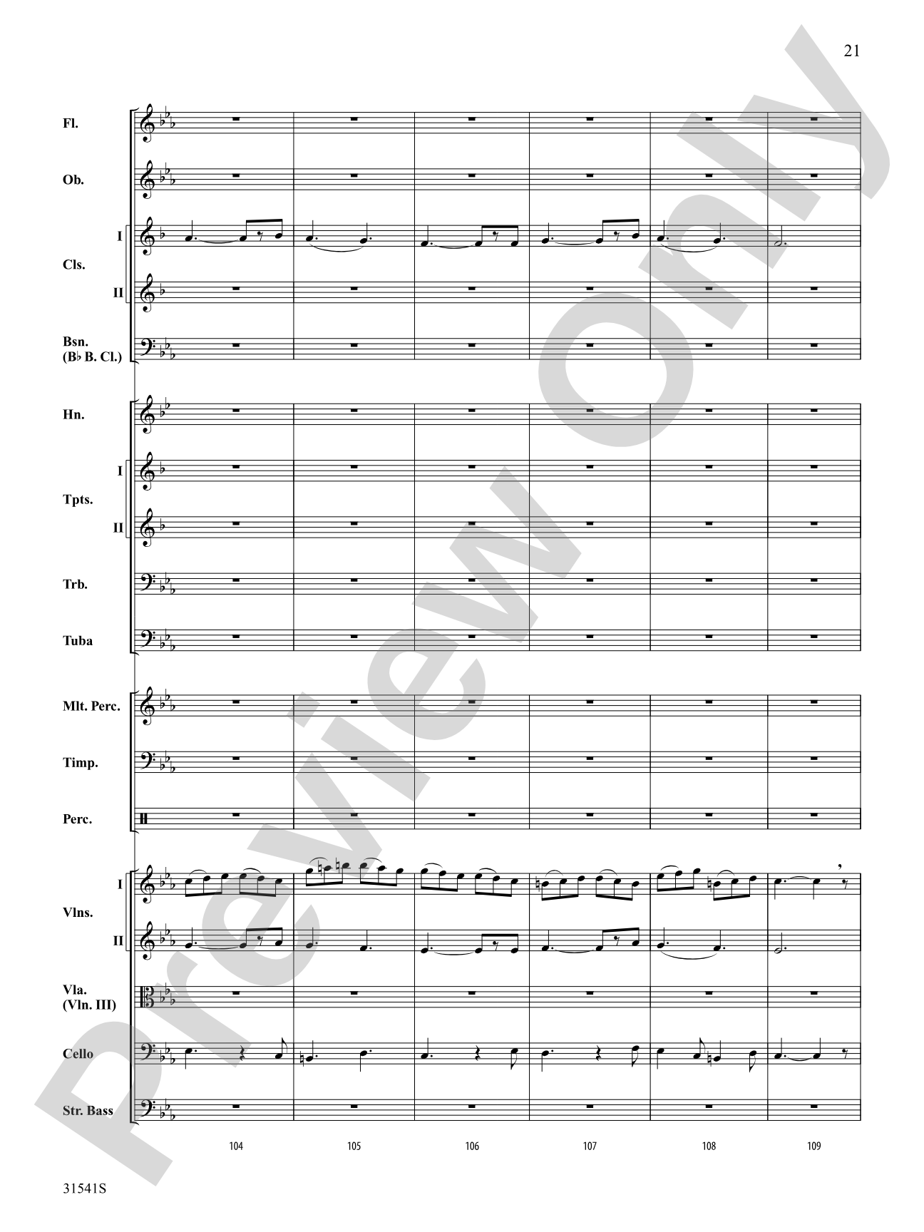 Courage: Full Orchestra Conductor Score & Parts