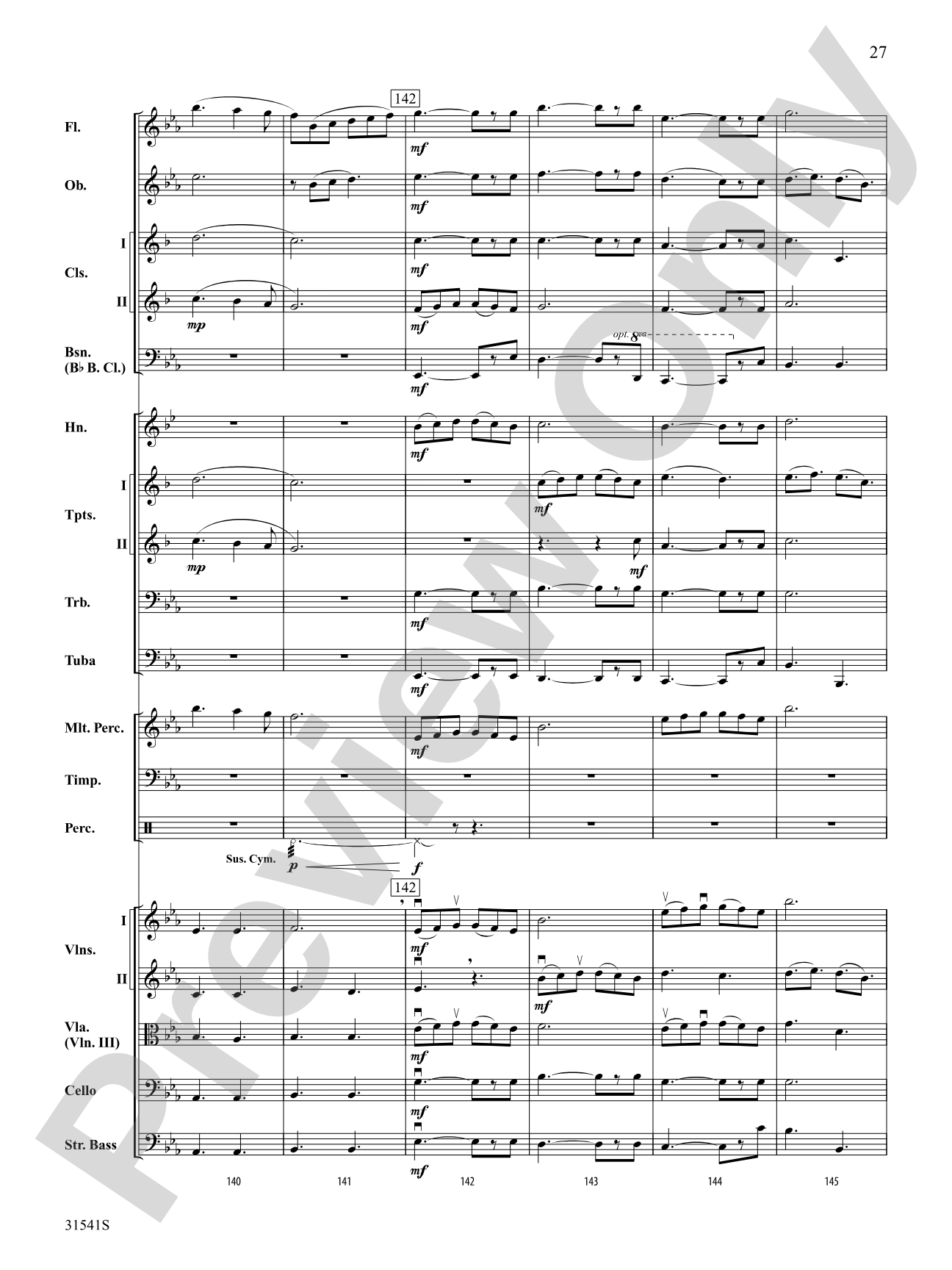 Courage: Full Orchestra Conductor Score & Parts