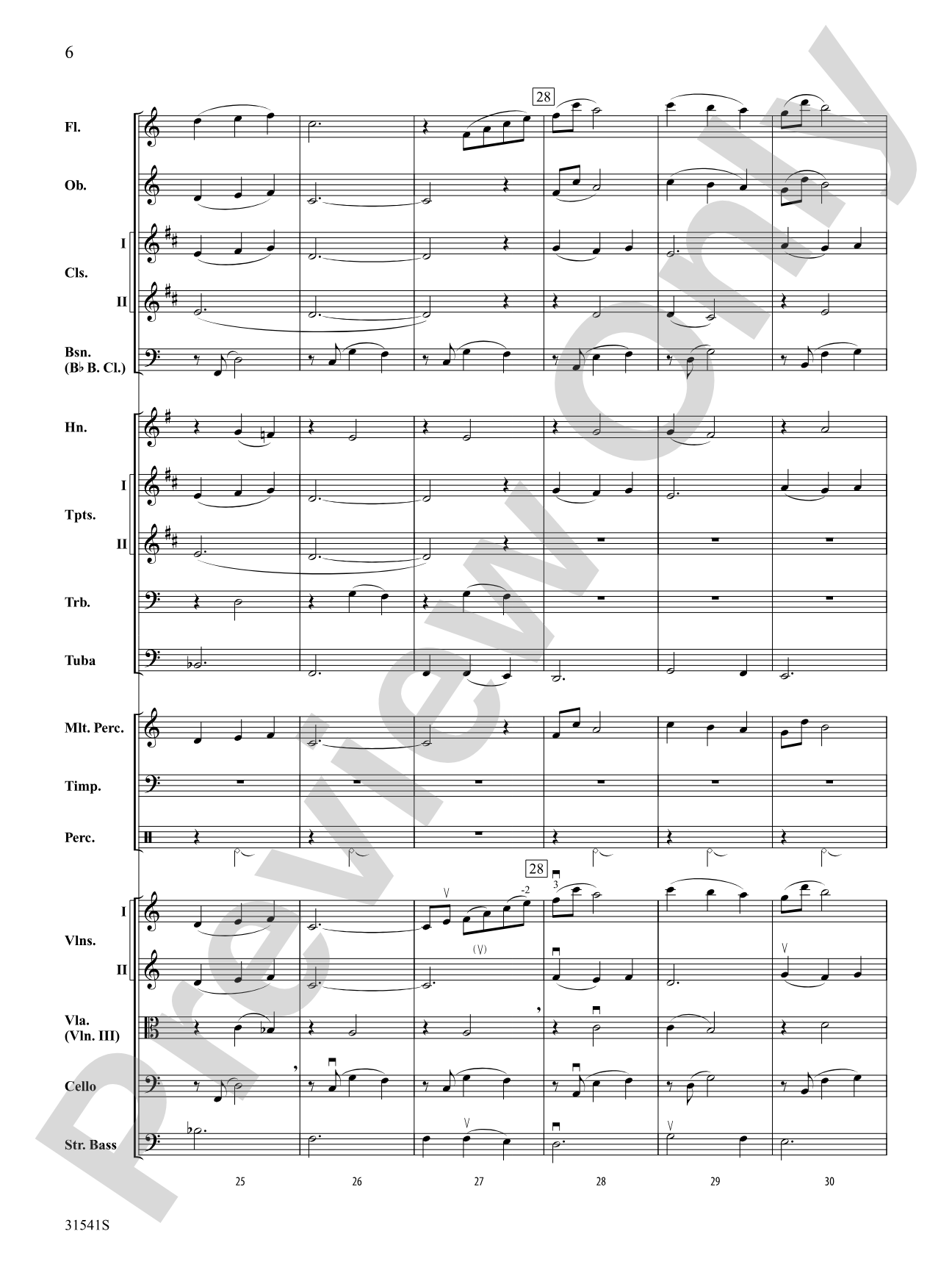 Courage: Full Orchestra Conductor Score & Parts