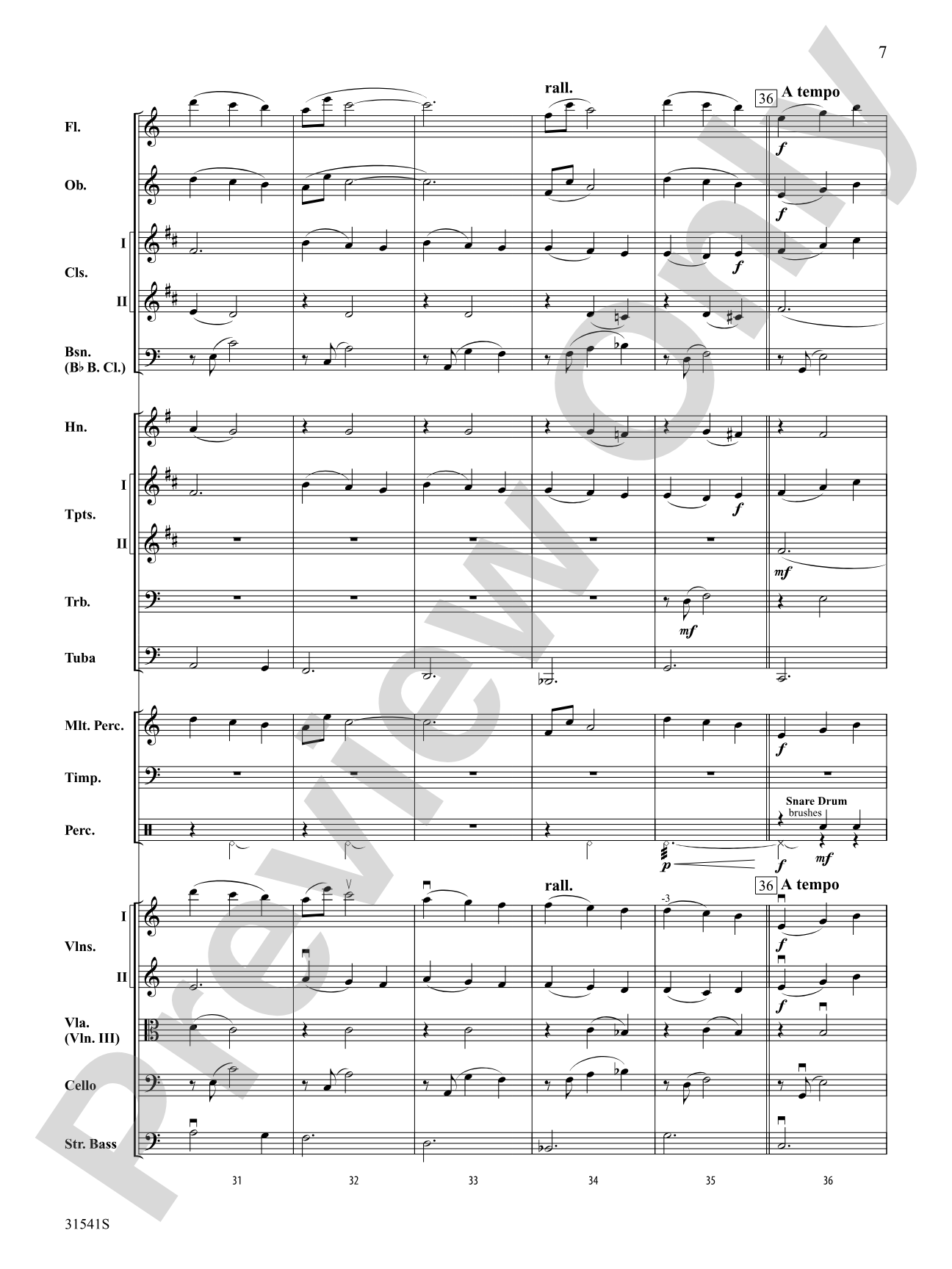 Courage: Full Orchestra Conductor Score & Parts