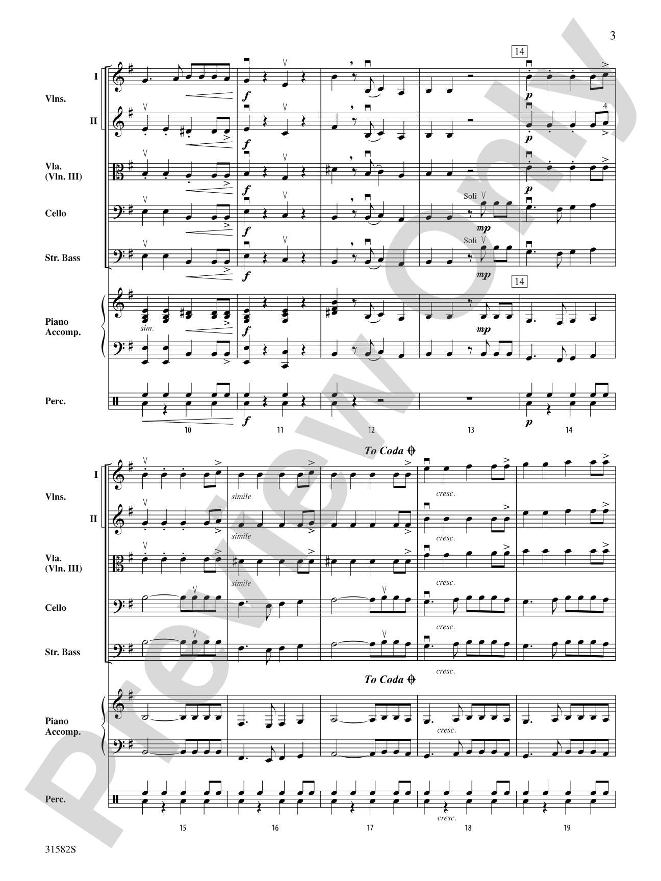 Ludwig's Tango: Score