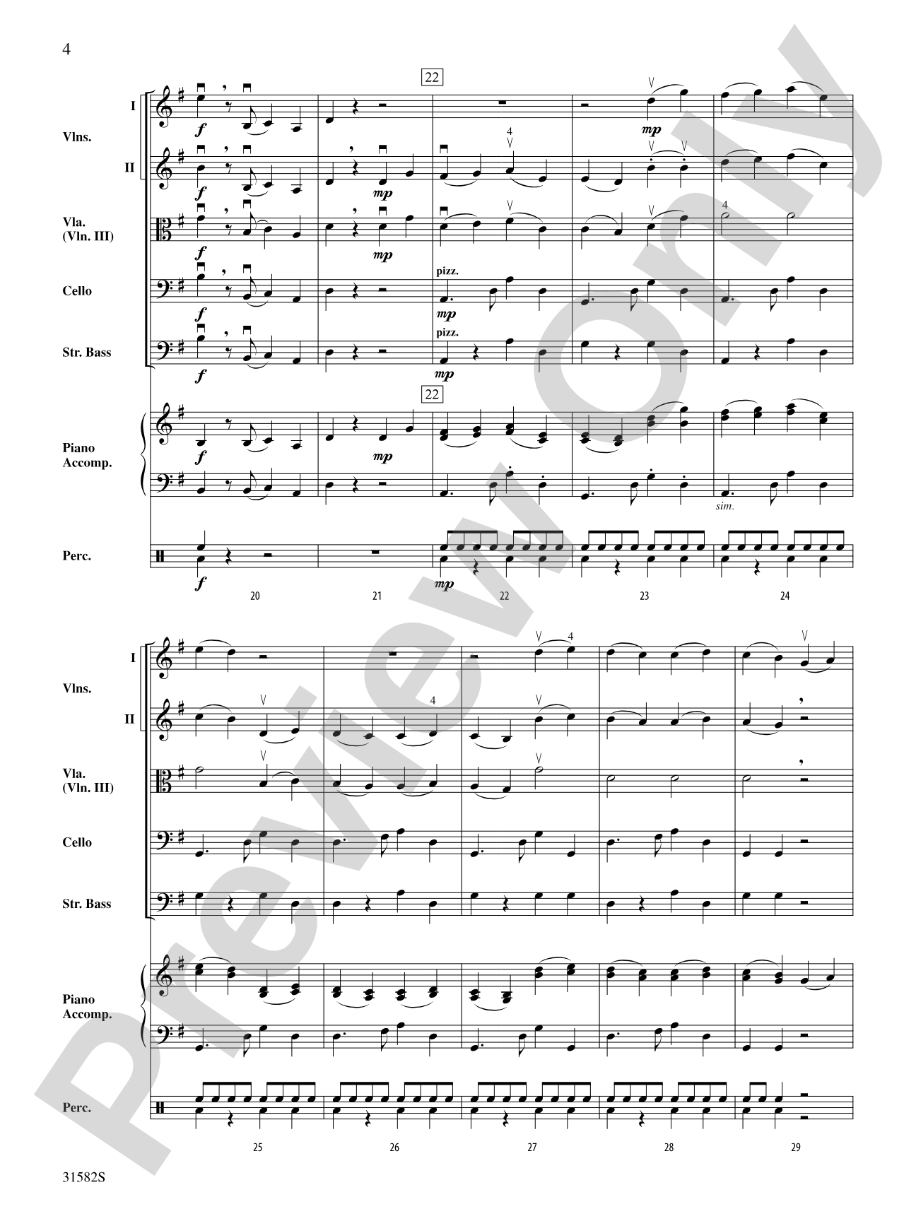 Ludwig's Tango: Score