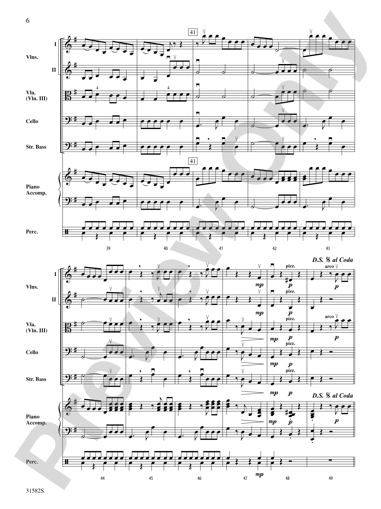 Ludwig's Tango: Score