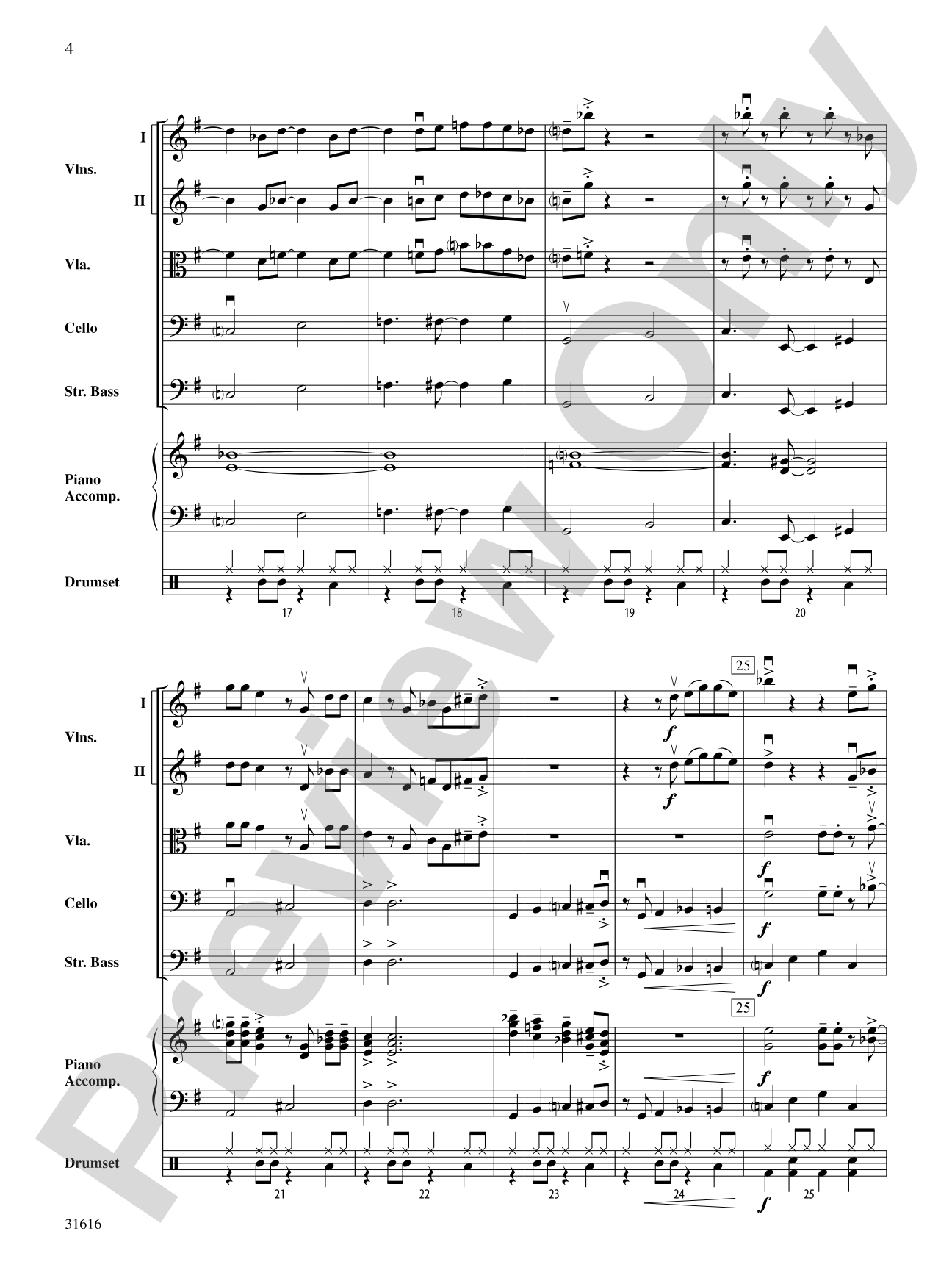 Tchefuncte Shuffle: String Orchestra Conductor Score & Parts