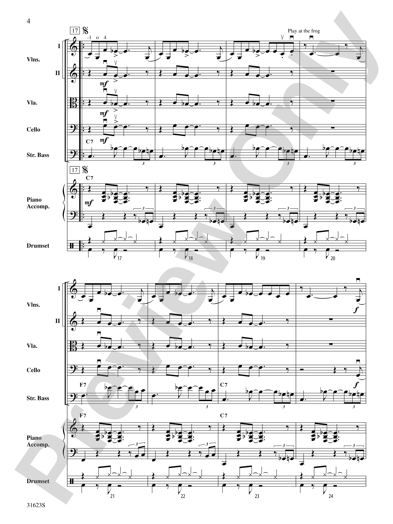 Fourth Dimension: String Orchestra Conductor Score & Parts