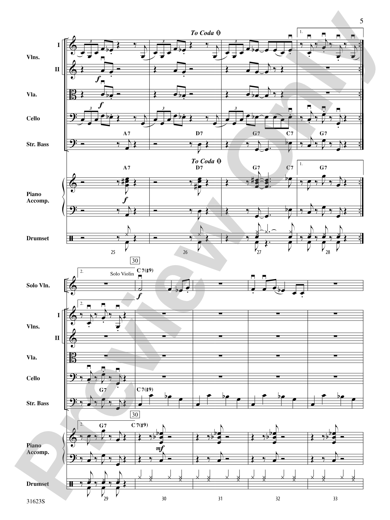 Fourth Dimension: String Orchestra Conductor Score & Parts