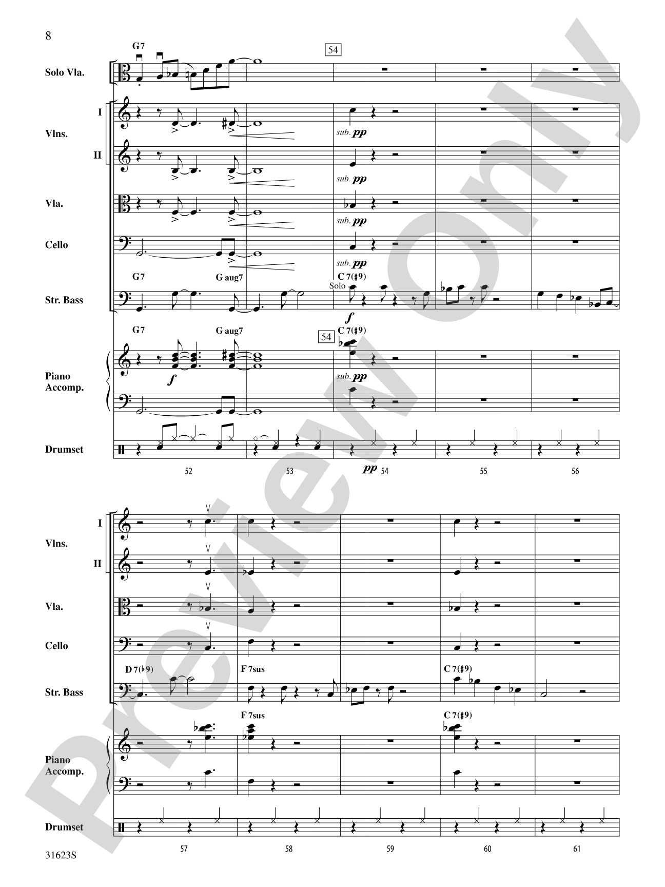 Fourth Dimension: String Orchestra Conductor Score & Parts