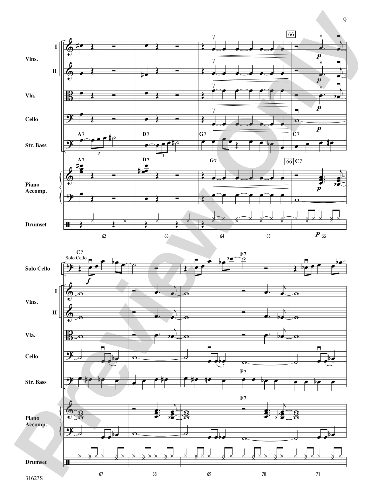 Fourth Dimension: String Orchestra Conductor Score & Parts