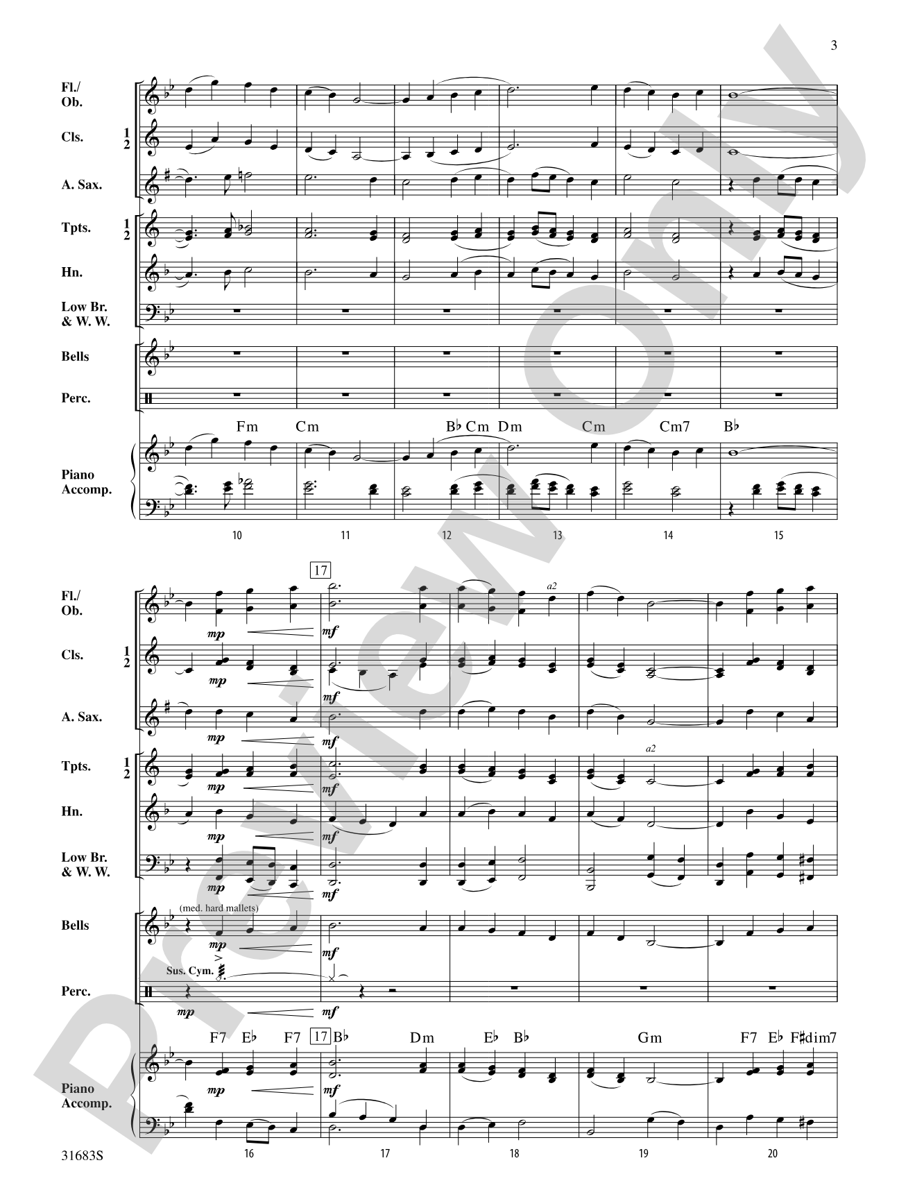 Danny the Brave Heart: Concert Band Conductor Score & Parts