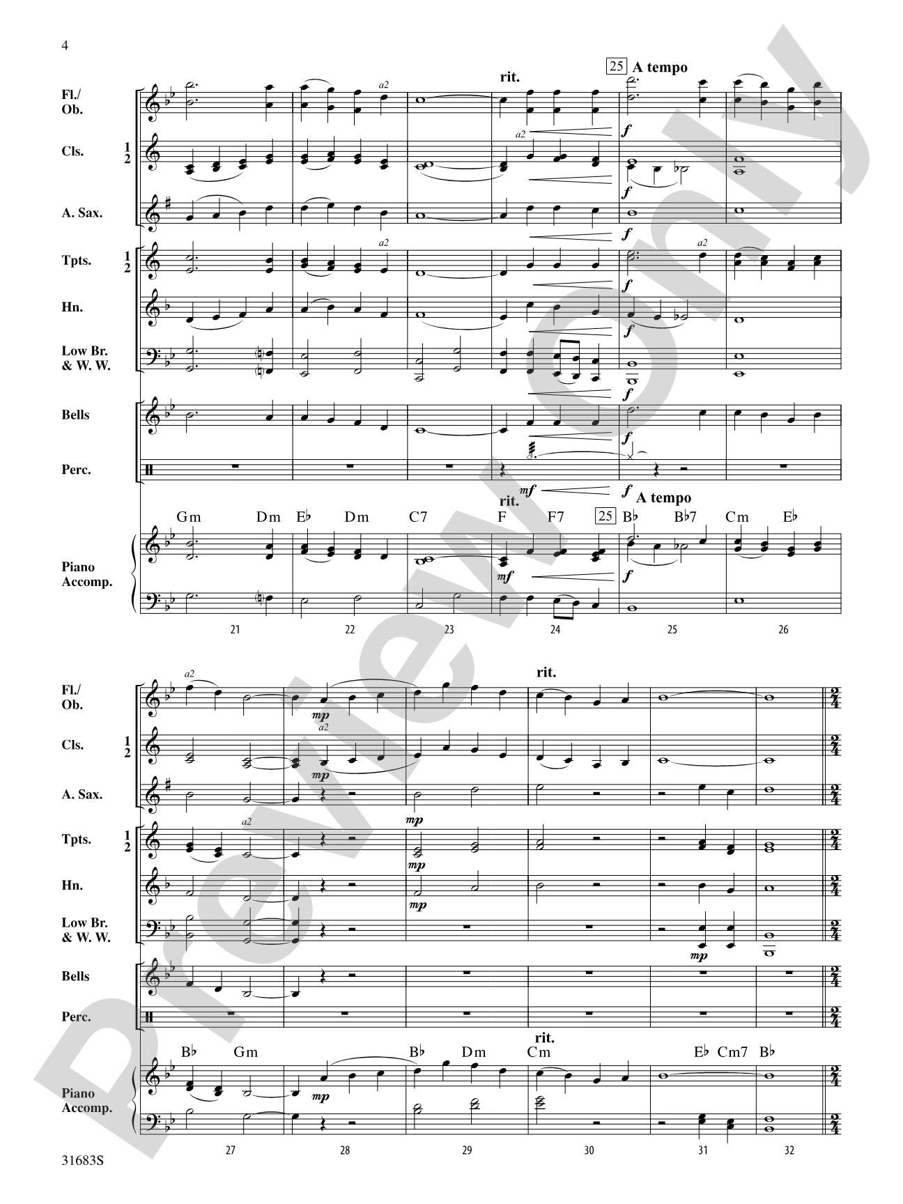 Danny the Brave Heart: Concert Band Conductor Score & Parts