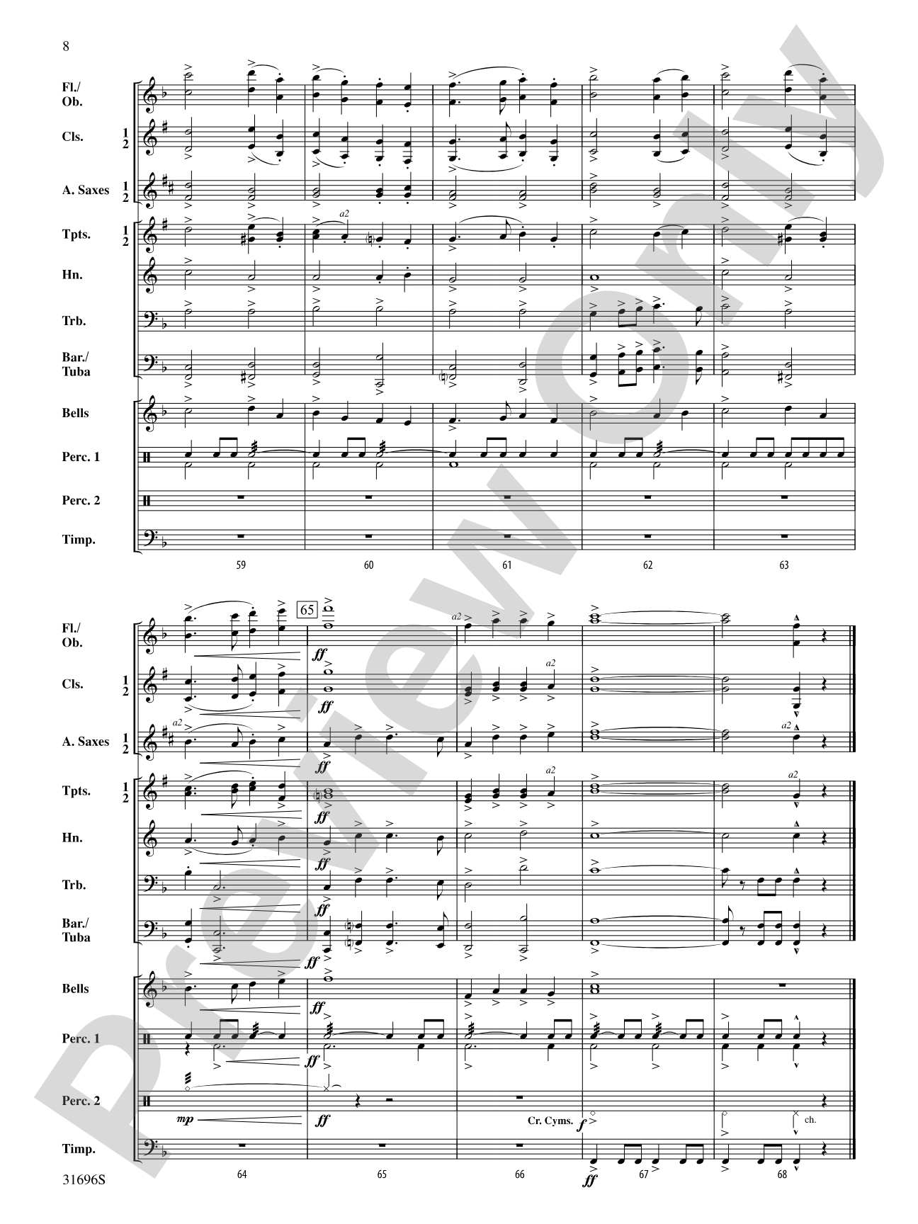Holiday Snippets: Concert Band Conductor Score & Parts