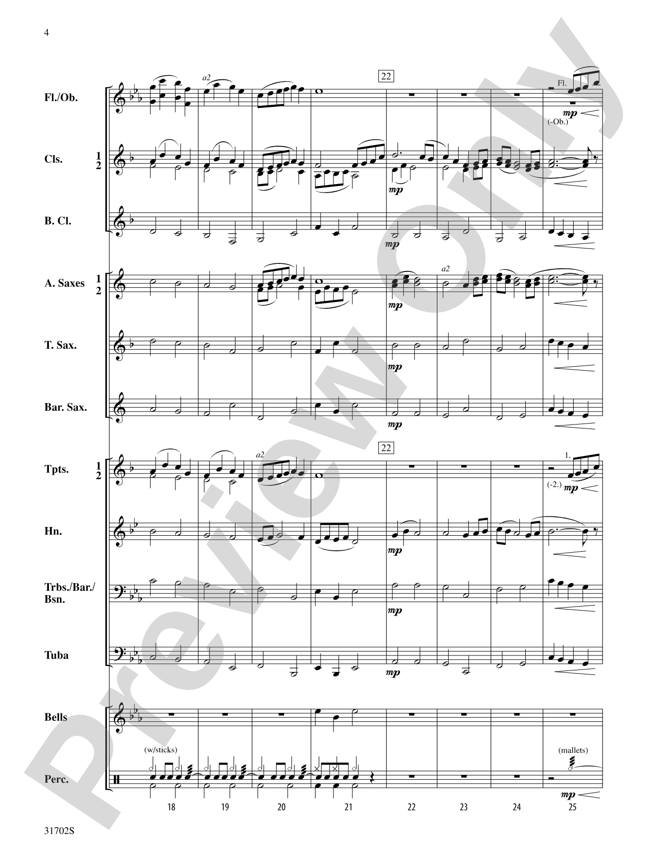 Alpine Meadow: Concert Band Conductor Score & Parts