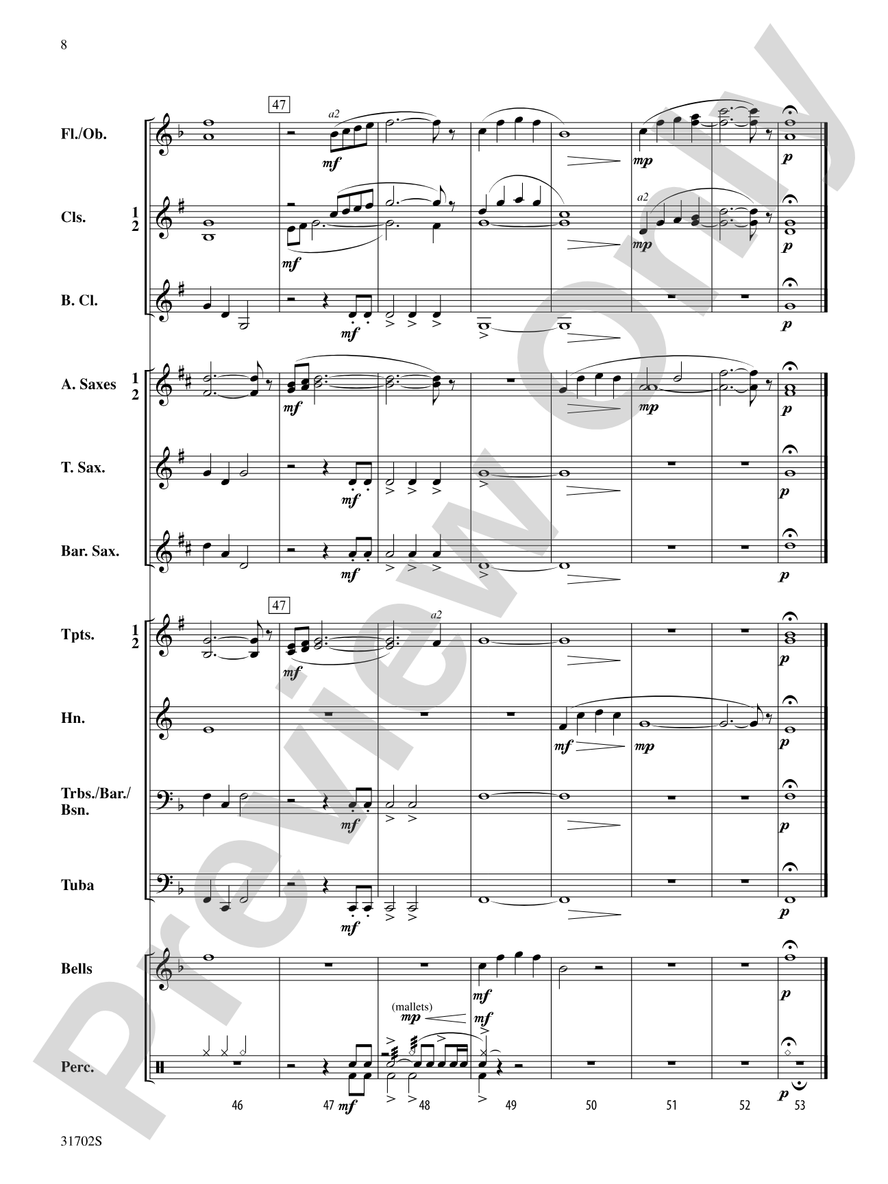 Alpine Meadow: Concert Band Conductor Score & Parts