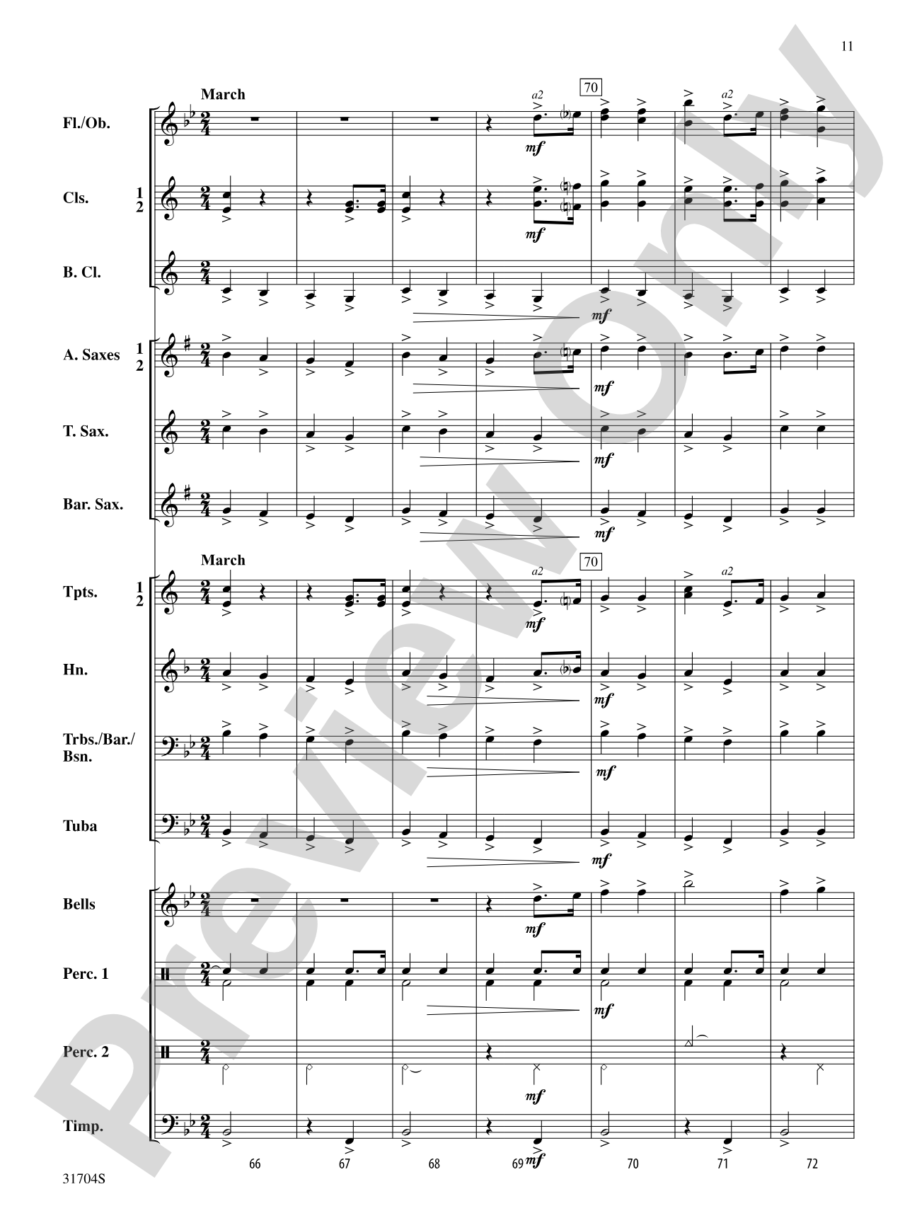 American Song Settings, No. 1: Concert Band Conductor Score & Parts