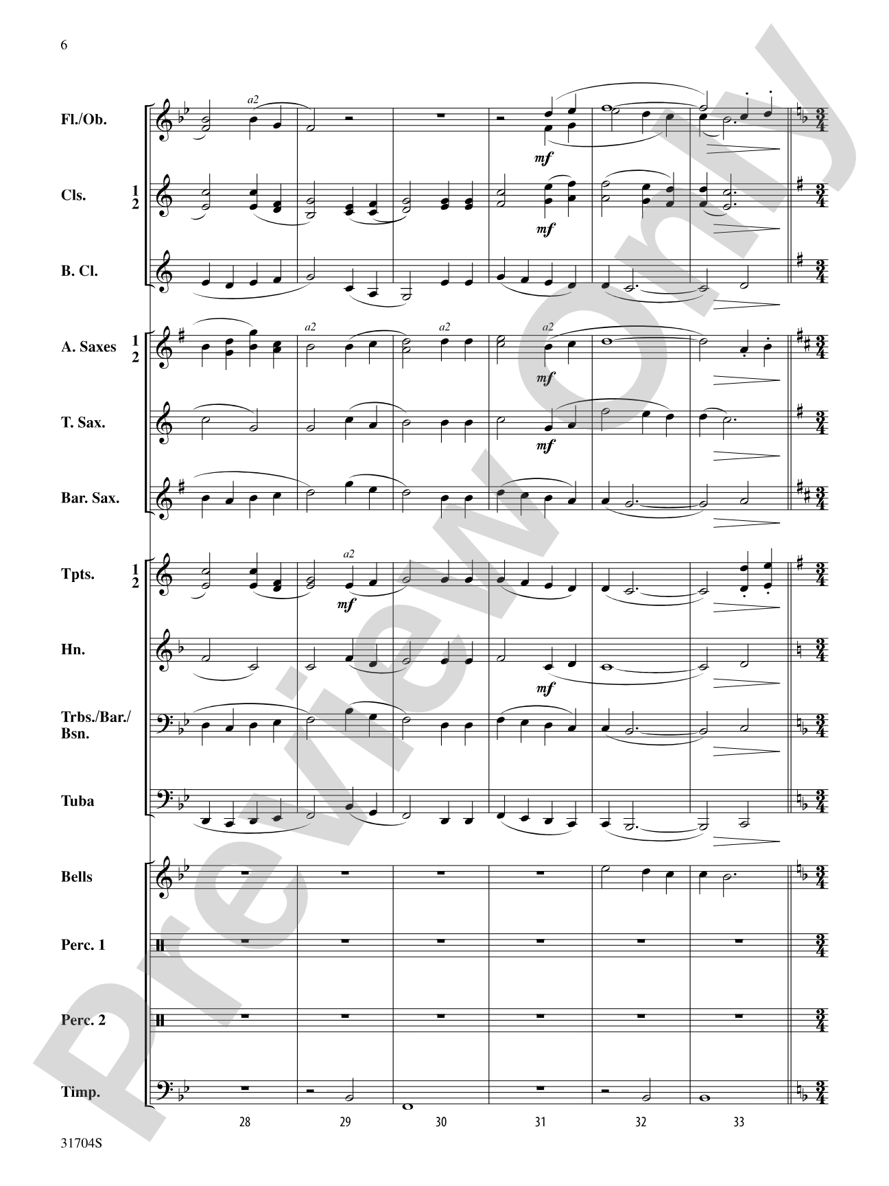 American Song Settings, No. 1: Concert Band Conductor Score & Parts
