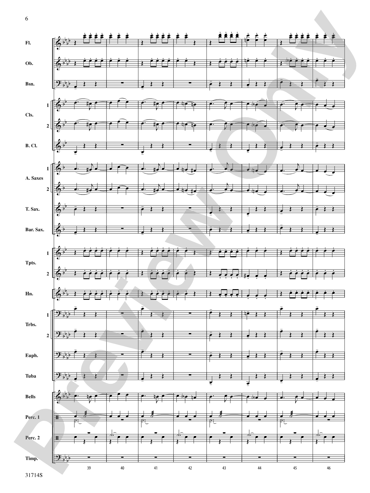 Scheherazade Selections: Concert Band Conductor Score & Parts