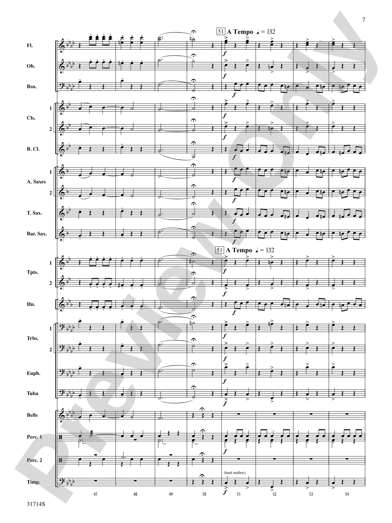 Scheherazade Selections: Concert Band Conductor Score & Parts