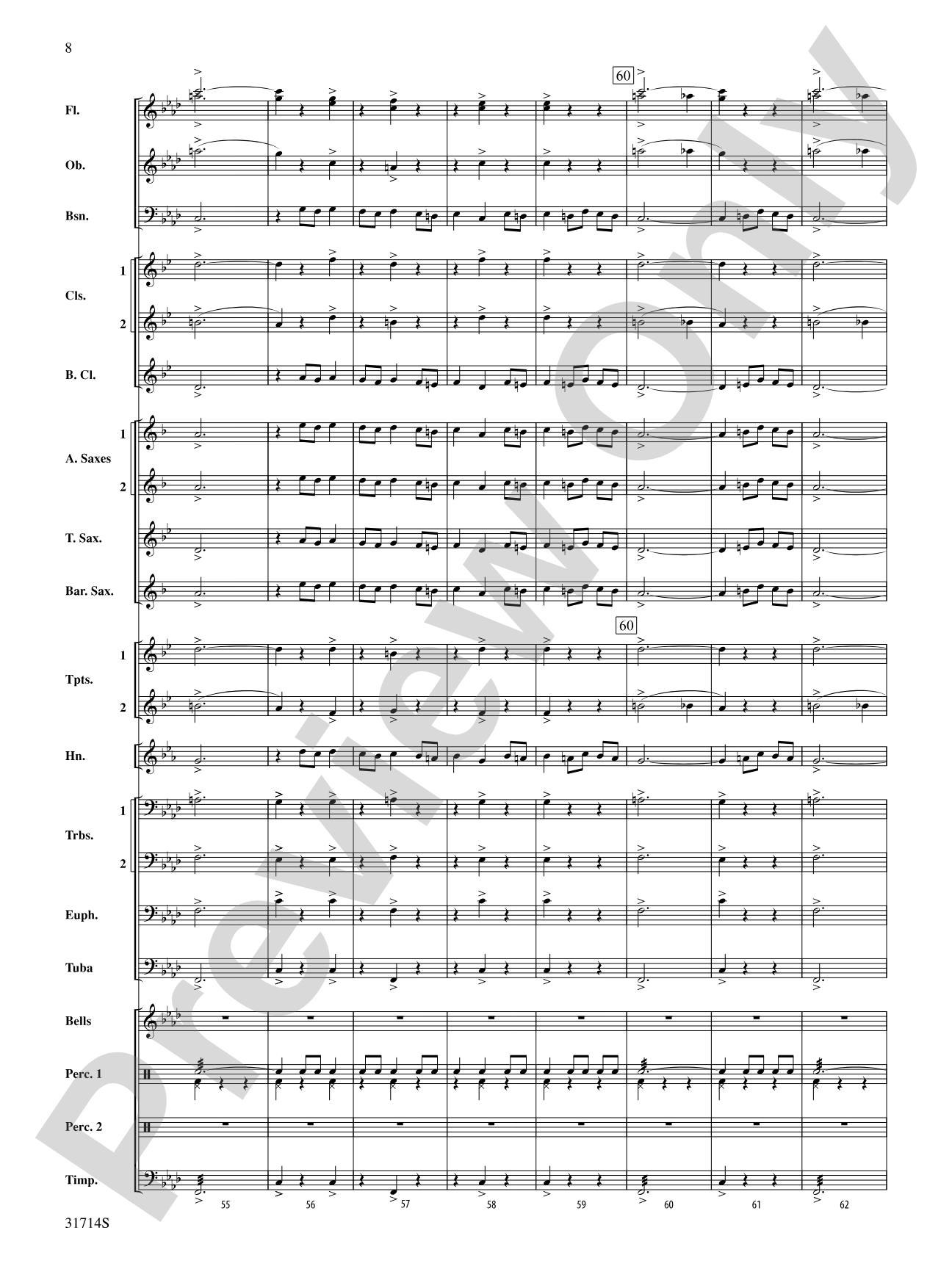 Scheherazade Selections: Concert Band Conductor Score & Parts
