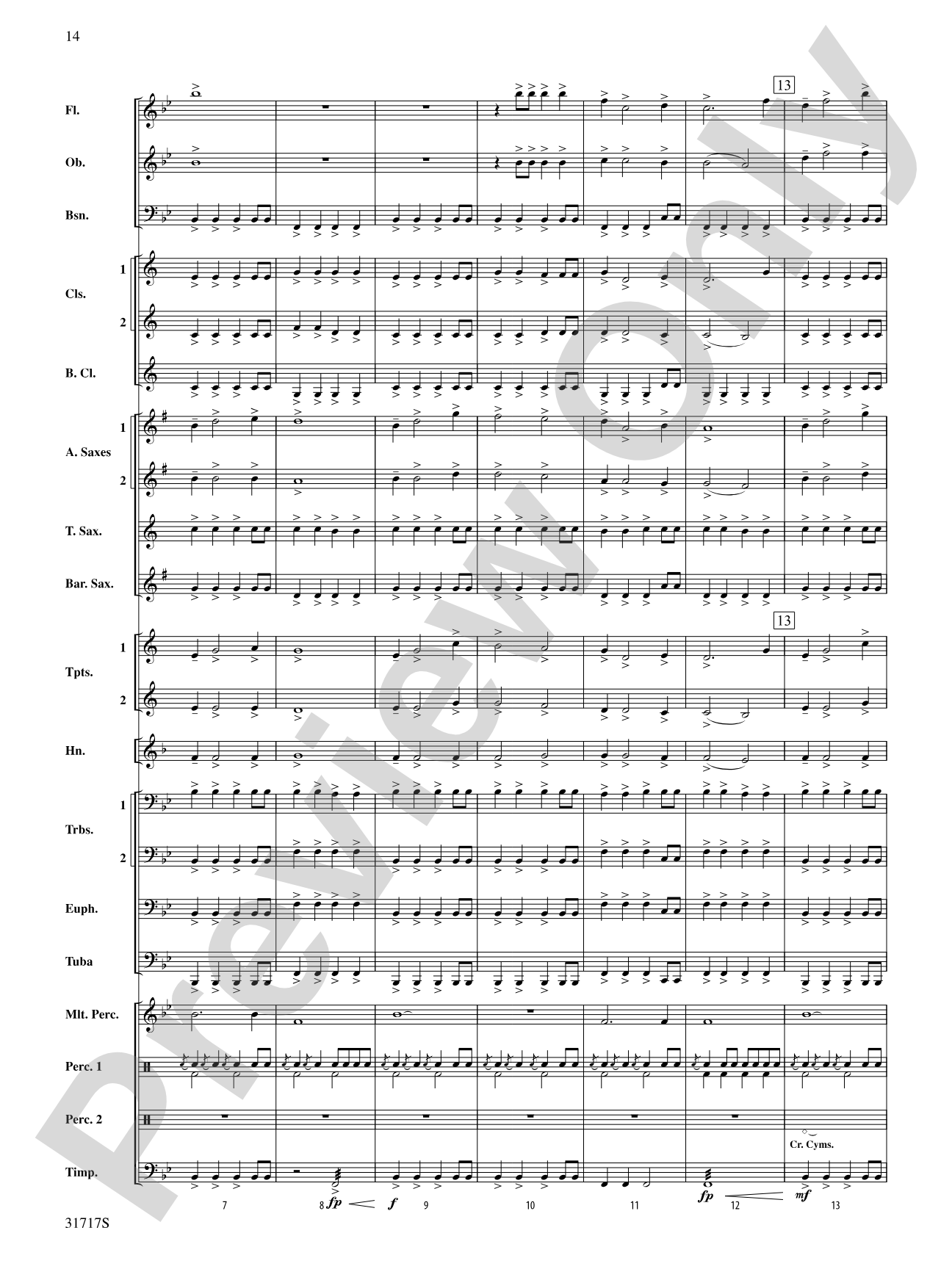 Space Journey: Concert Band Conductor Score & Parts